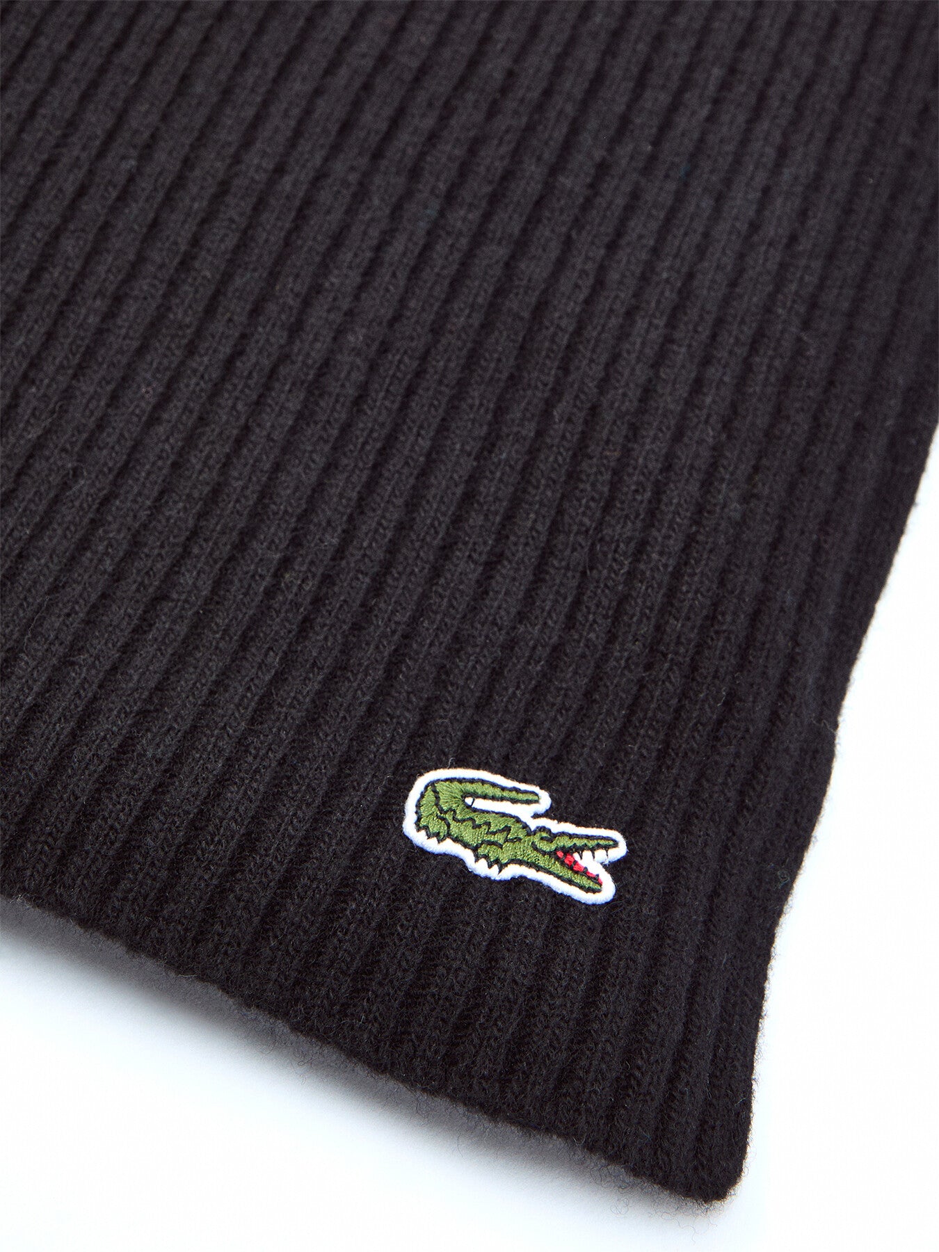 Ribbed Wool Scarf