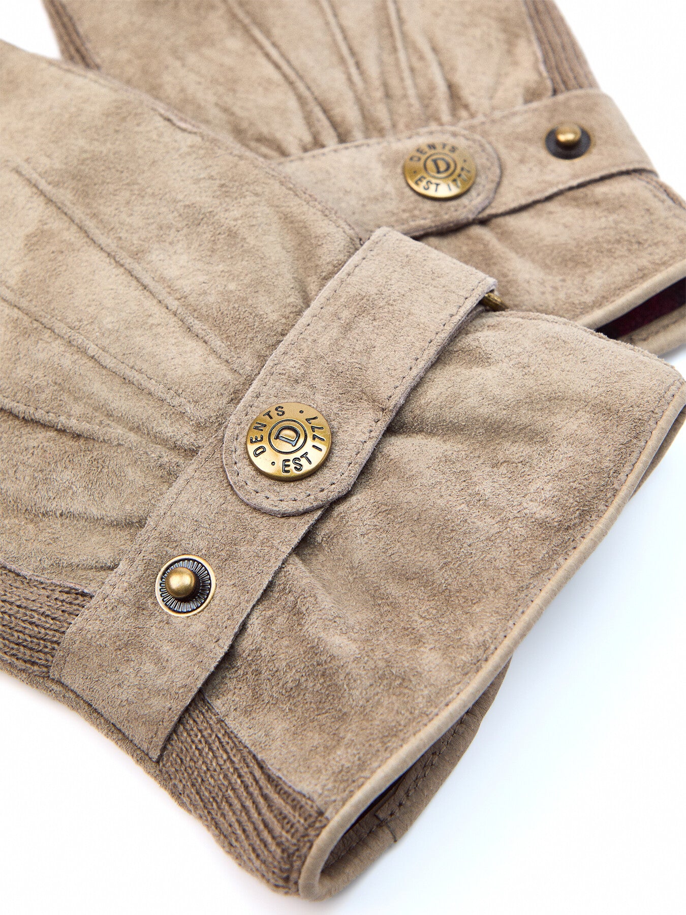 Chester Three Point Fleece Lined Suede Gloves