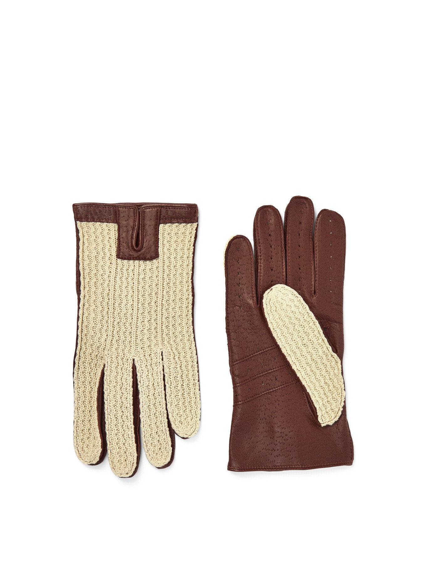 Mens Cotton Crochet Imipec Driving Gloves