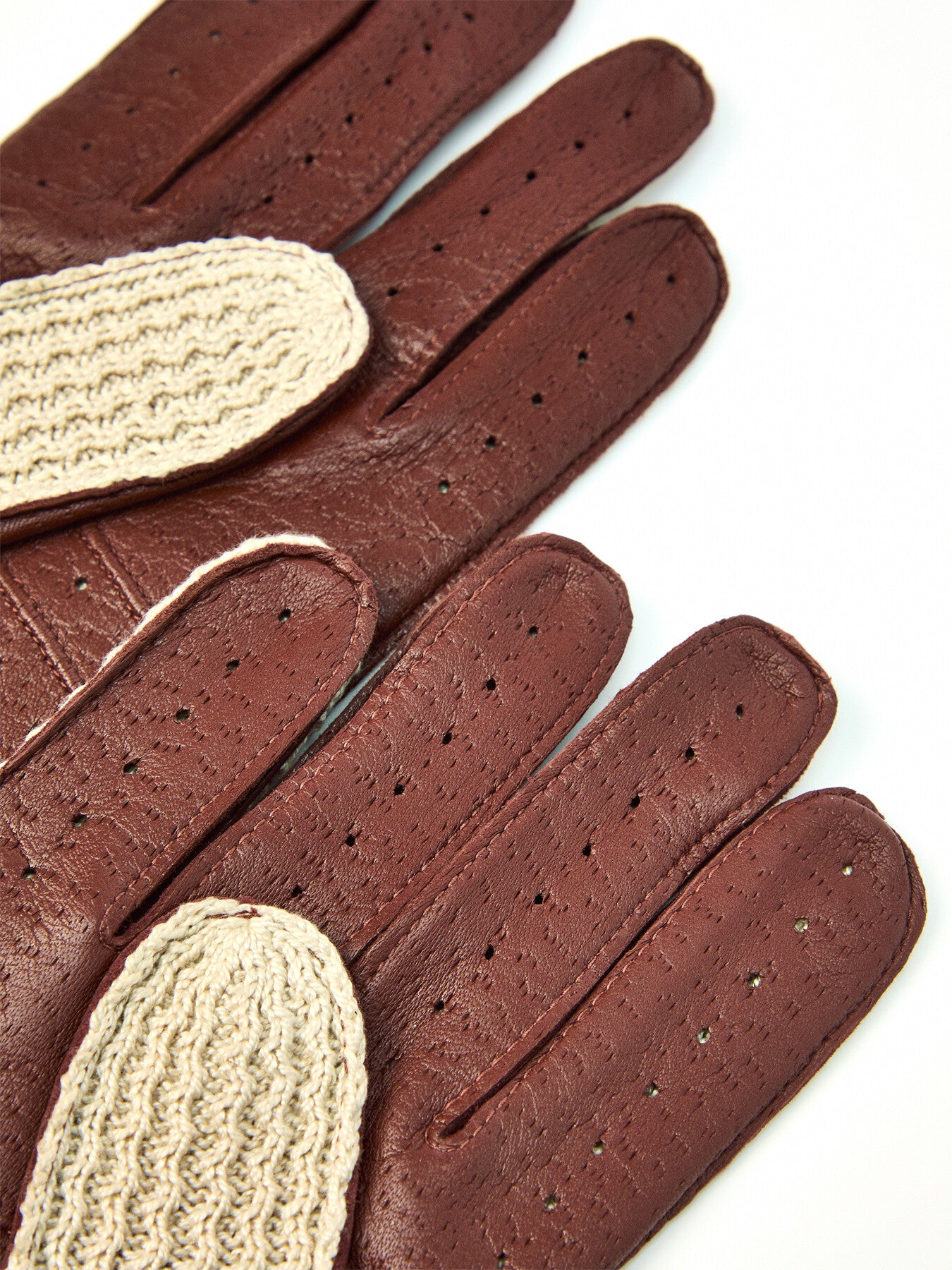 Mens Cotton Crochet Imipec Driving Gloves