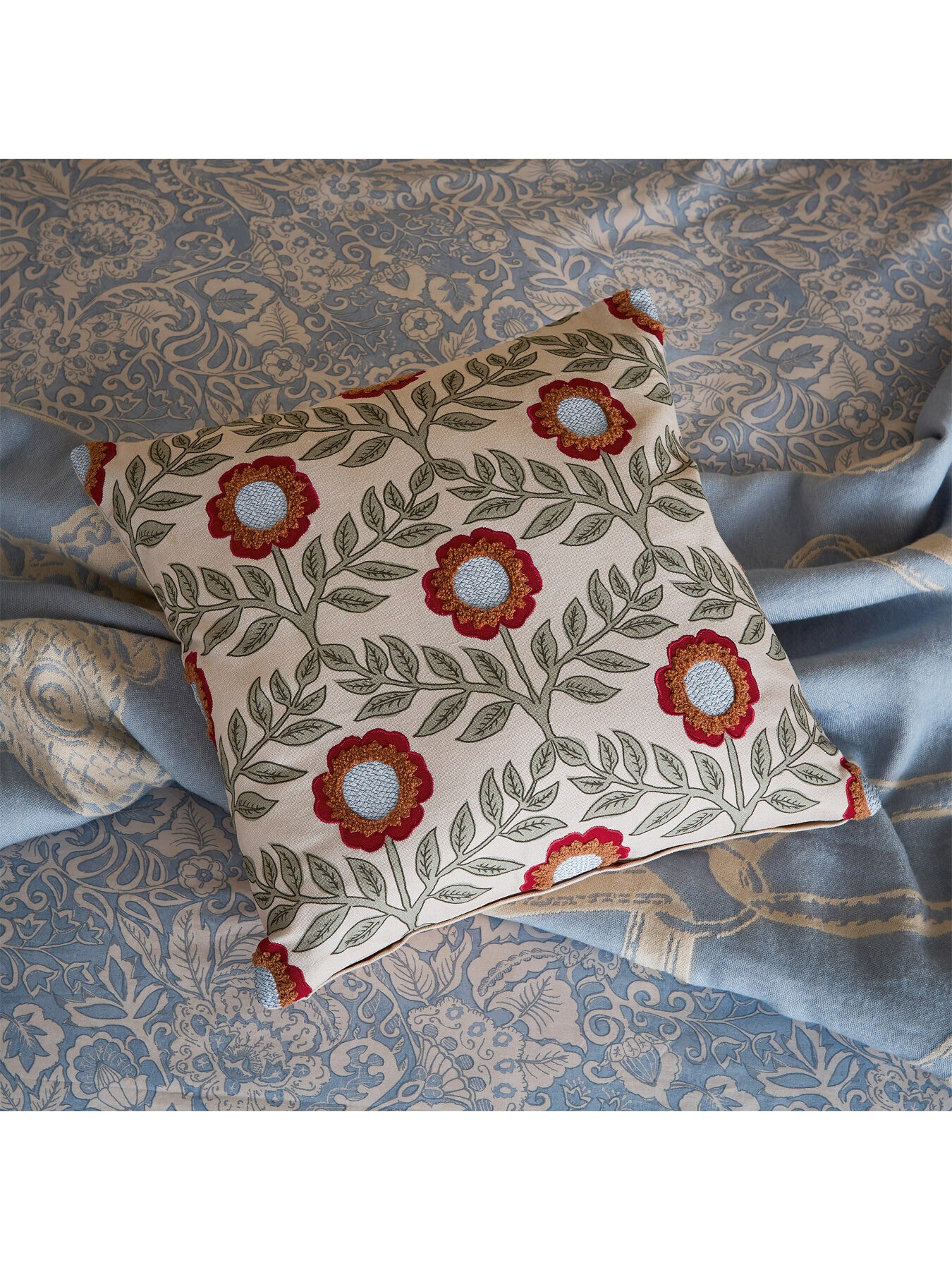 Floral Trellis Cushion