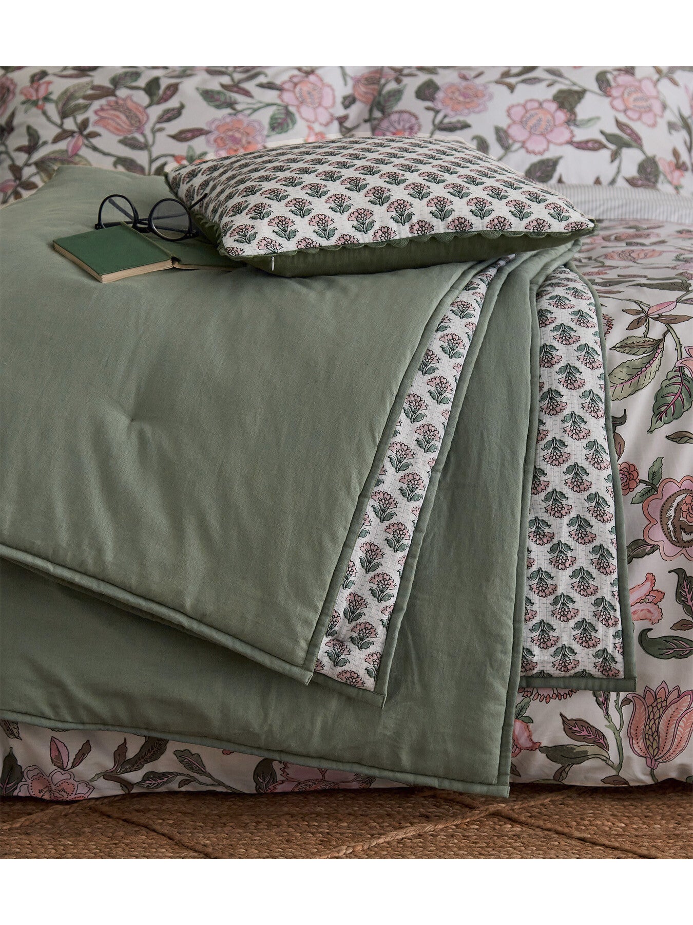 Indienne Blockprint Throw