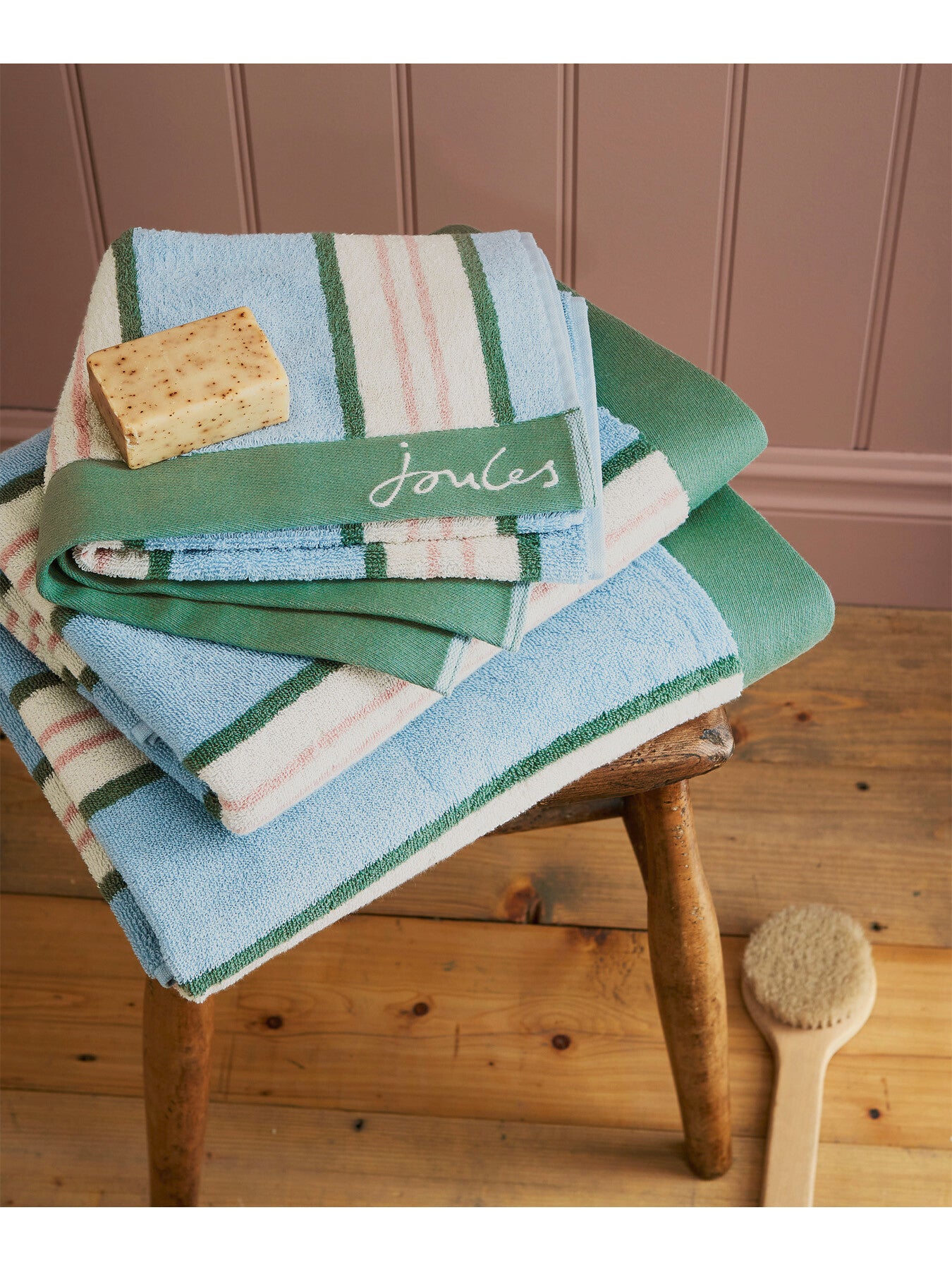 Juliette Stripe Towel Collection