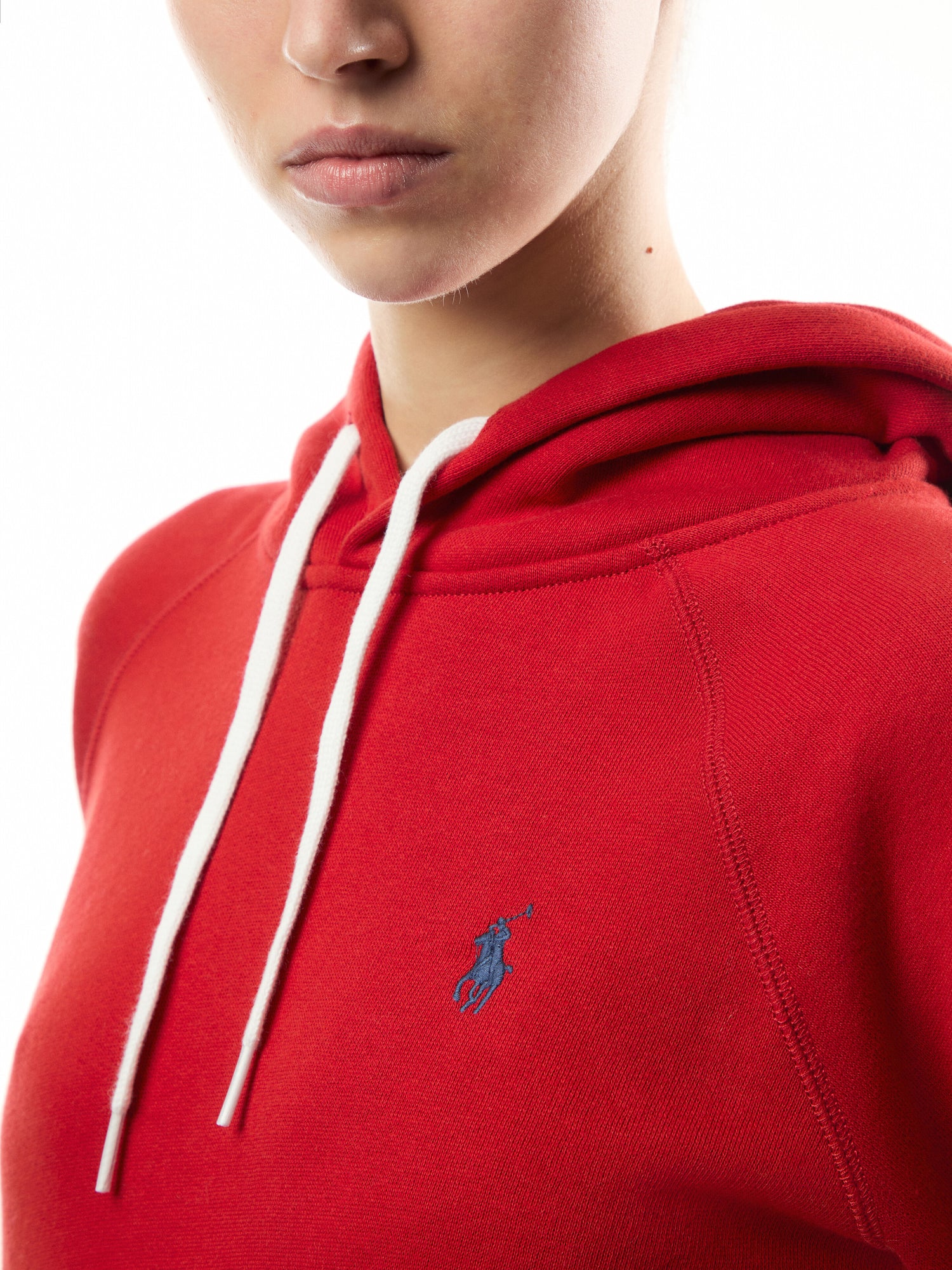 Shrunken Fit Fleece Hoodie