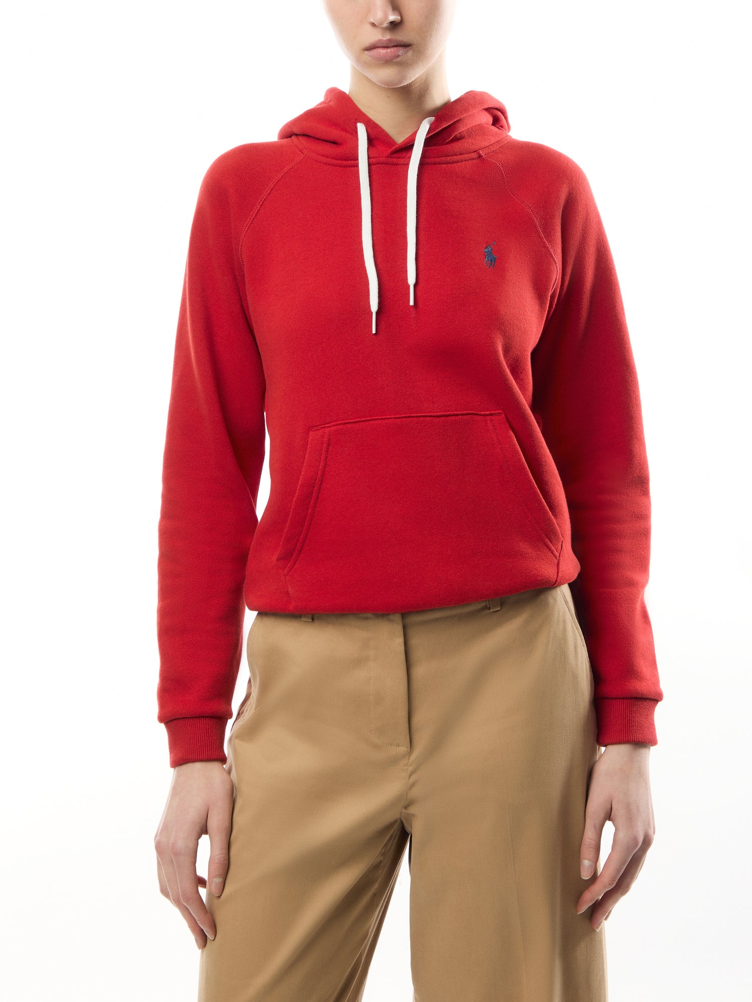 Shrunken Fit Fleece Hoodie