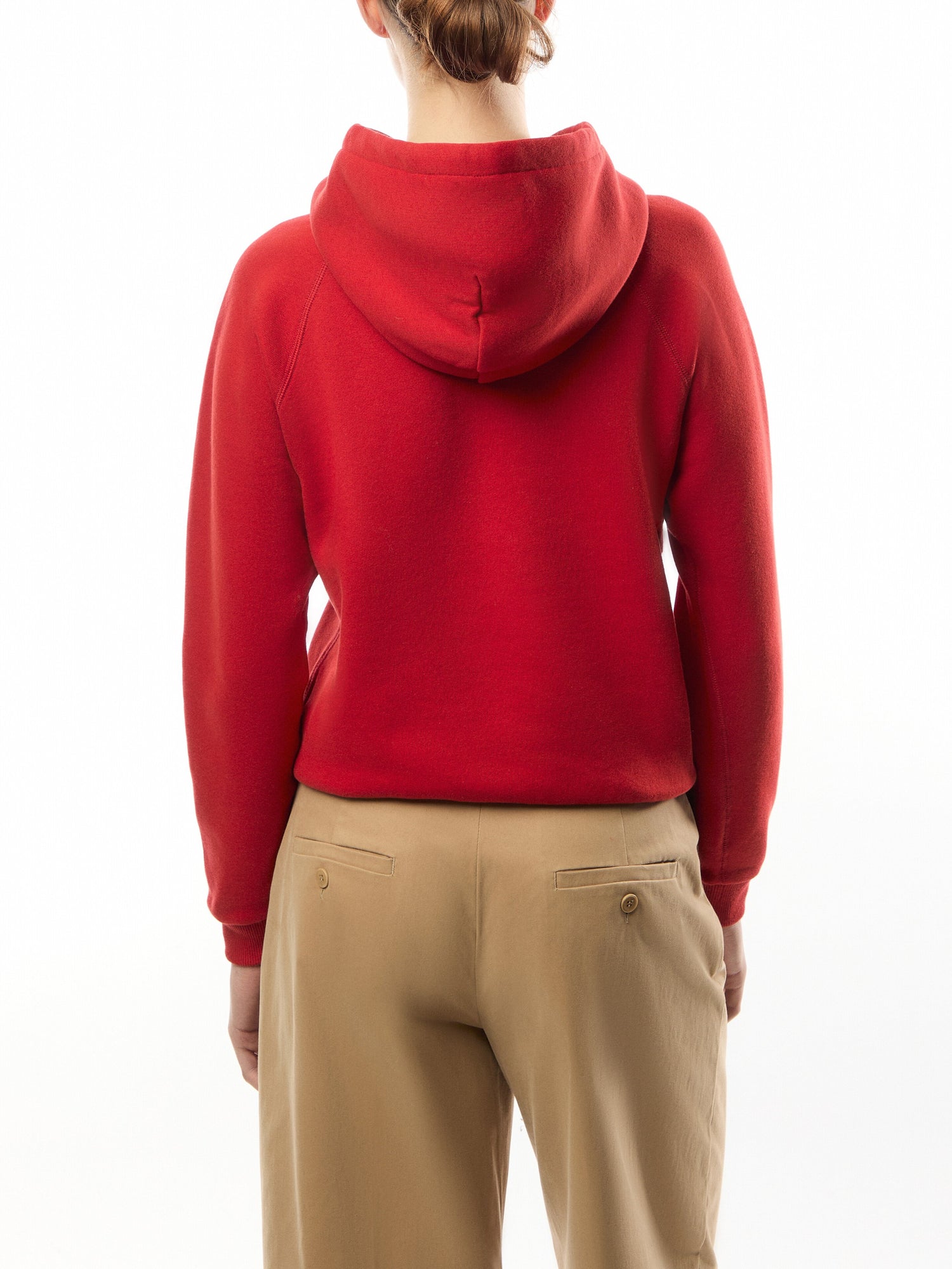 Shrunken Fit Fleece Hoodie