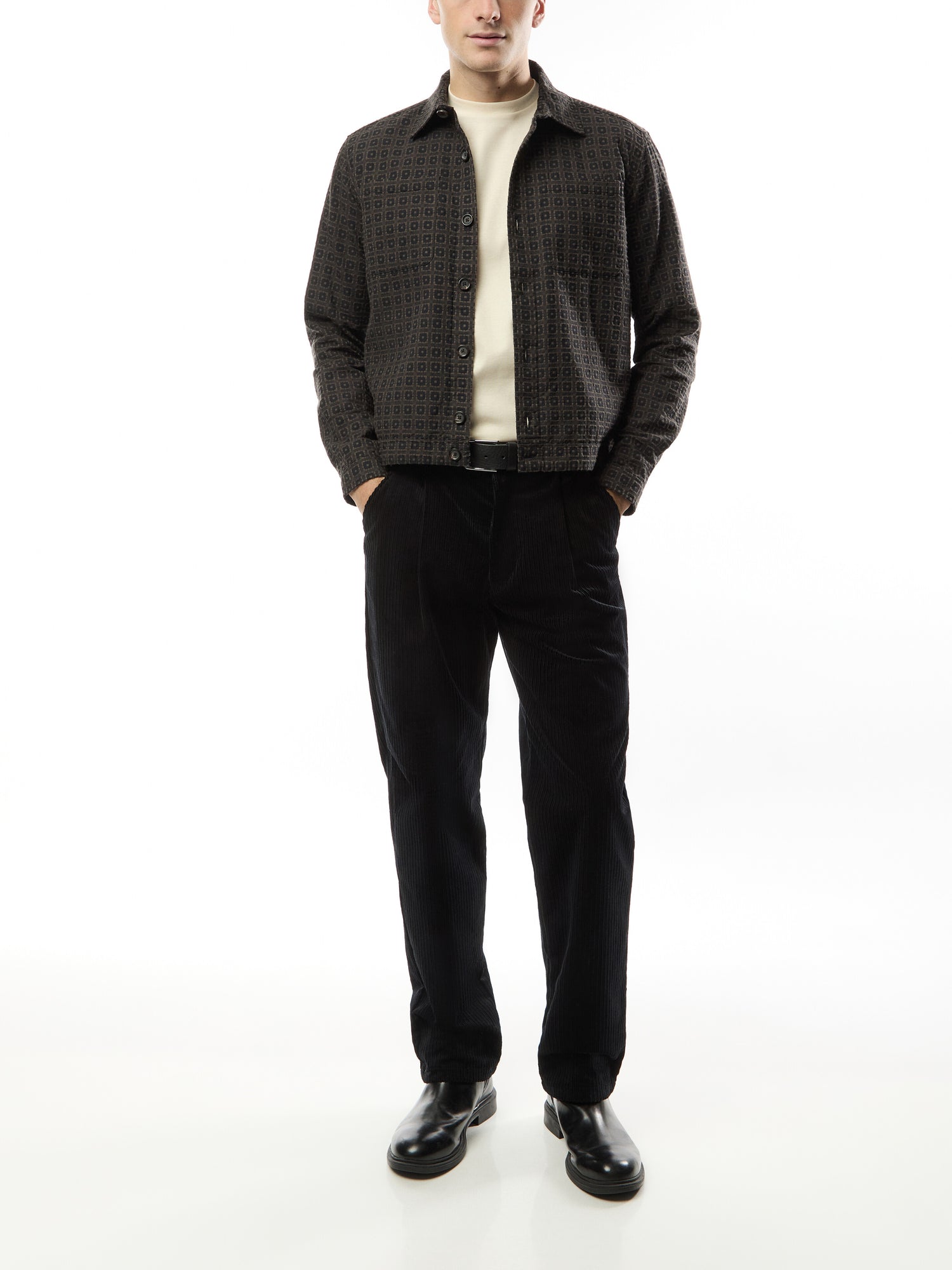 Hedden Cord Morton Pleated Trousers