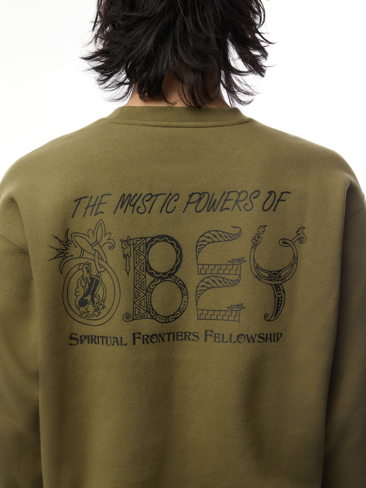 Mystic Powers Box Fit Fleece Sweatshirt
