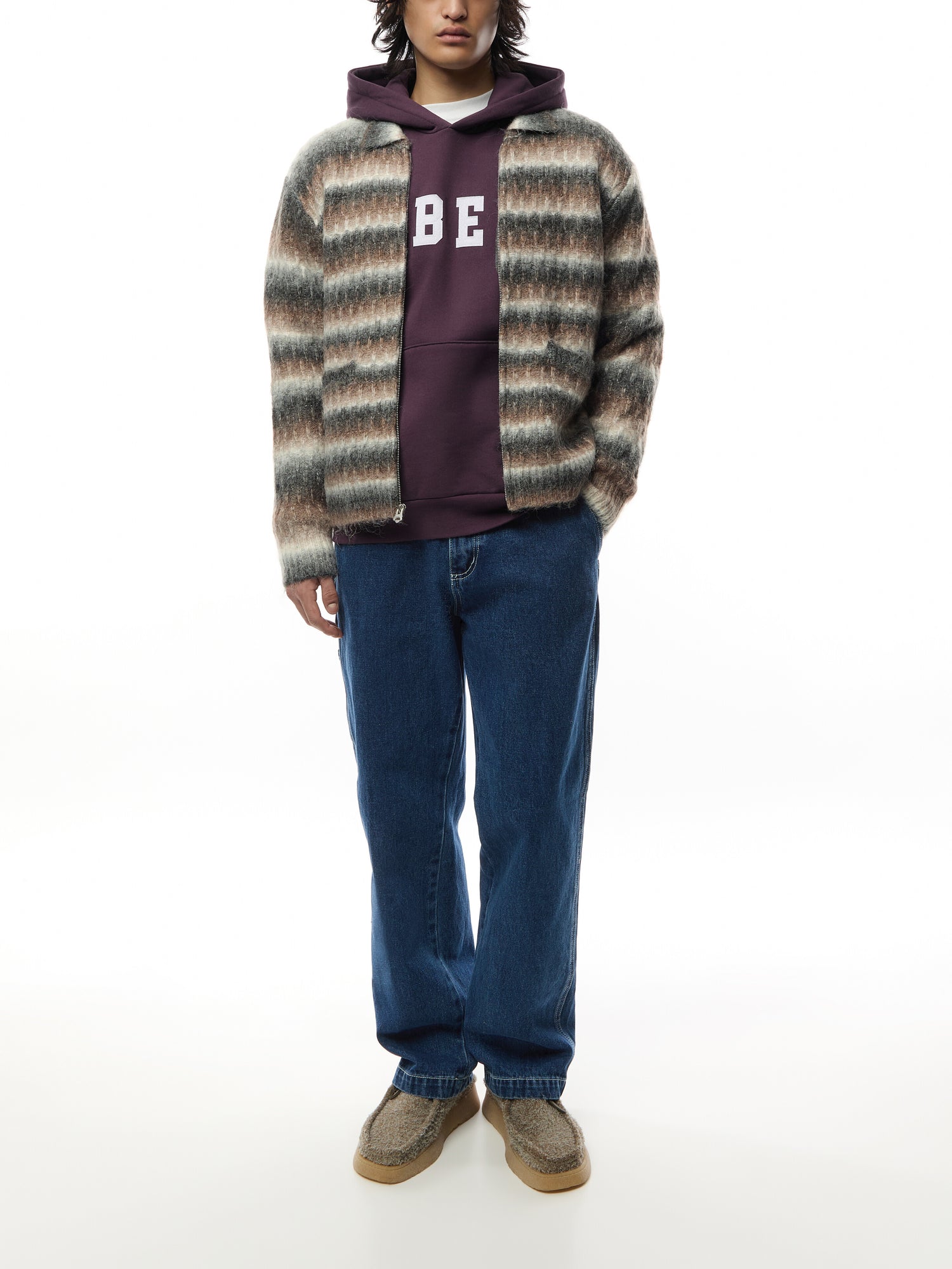 Reggie Zip Up Cardigan