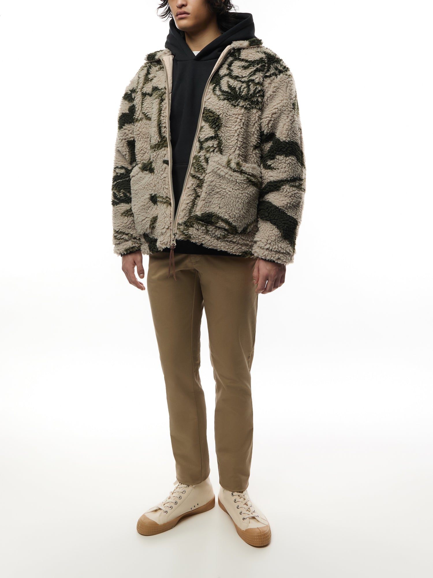 Mushroom Sherpa Jacket