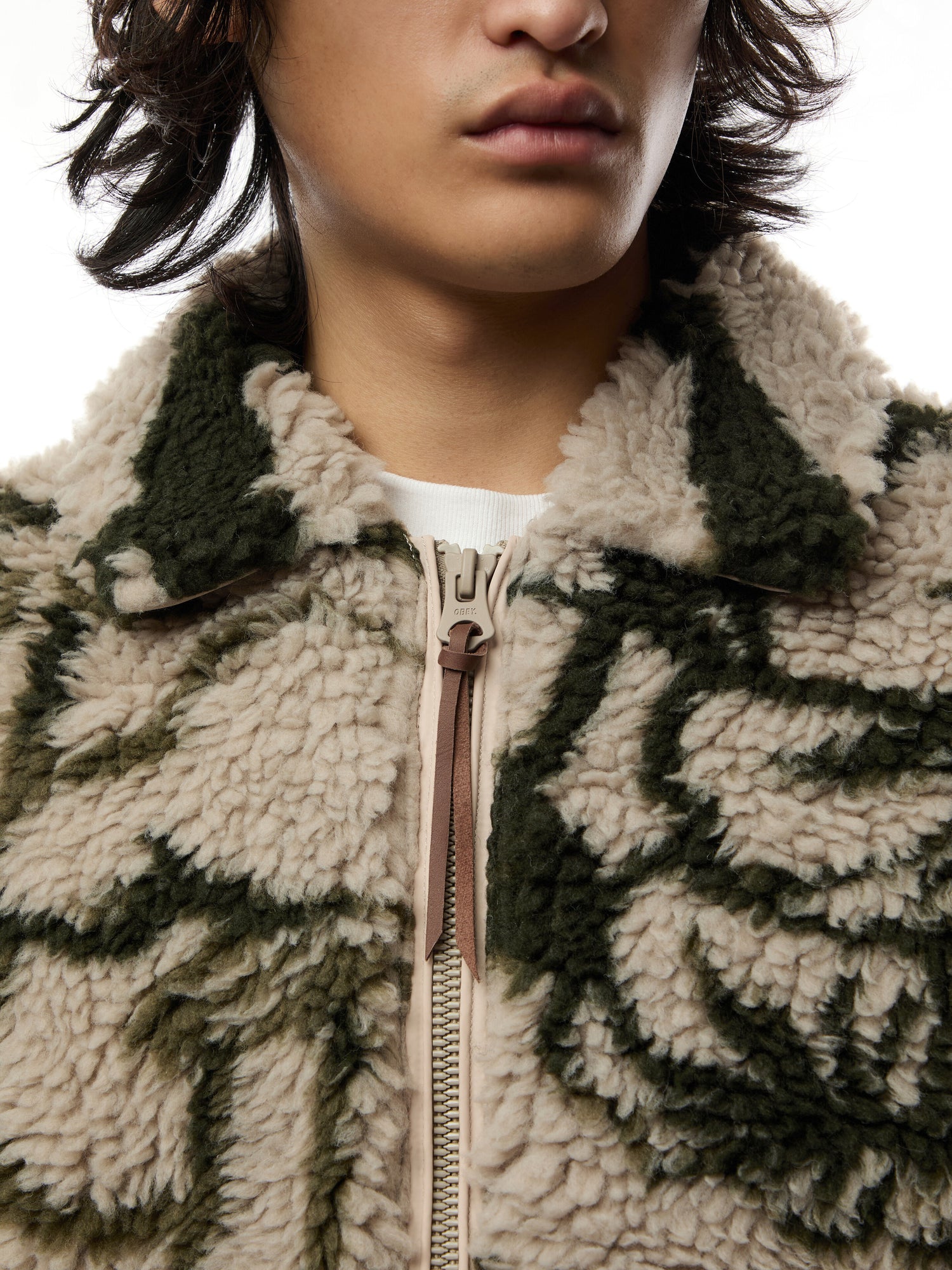 Mushroom Sherpa Jacket