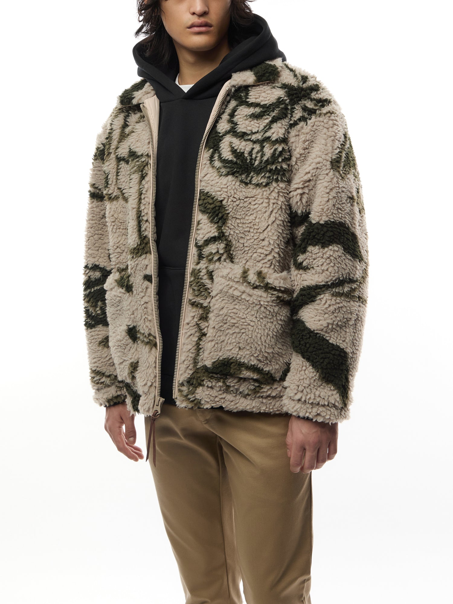 Mushroom Sherpa Jacket