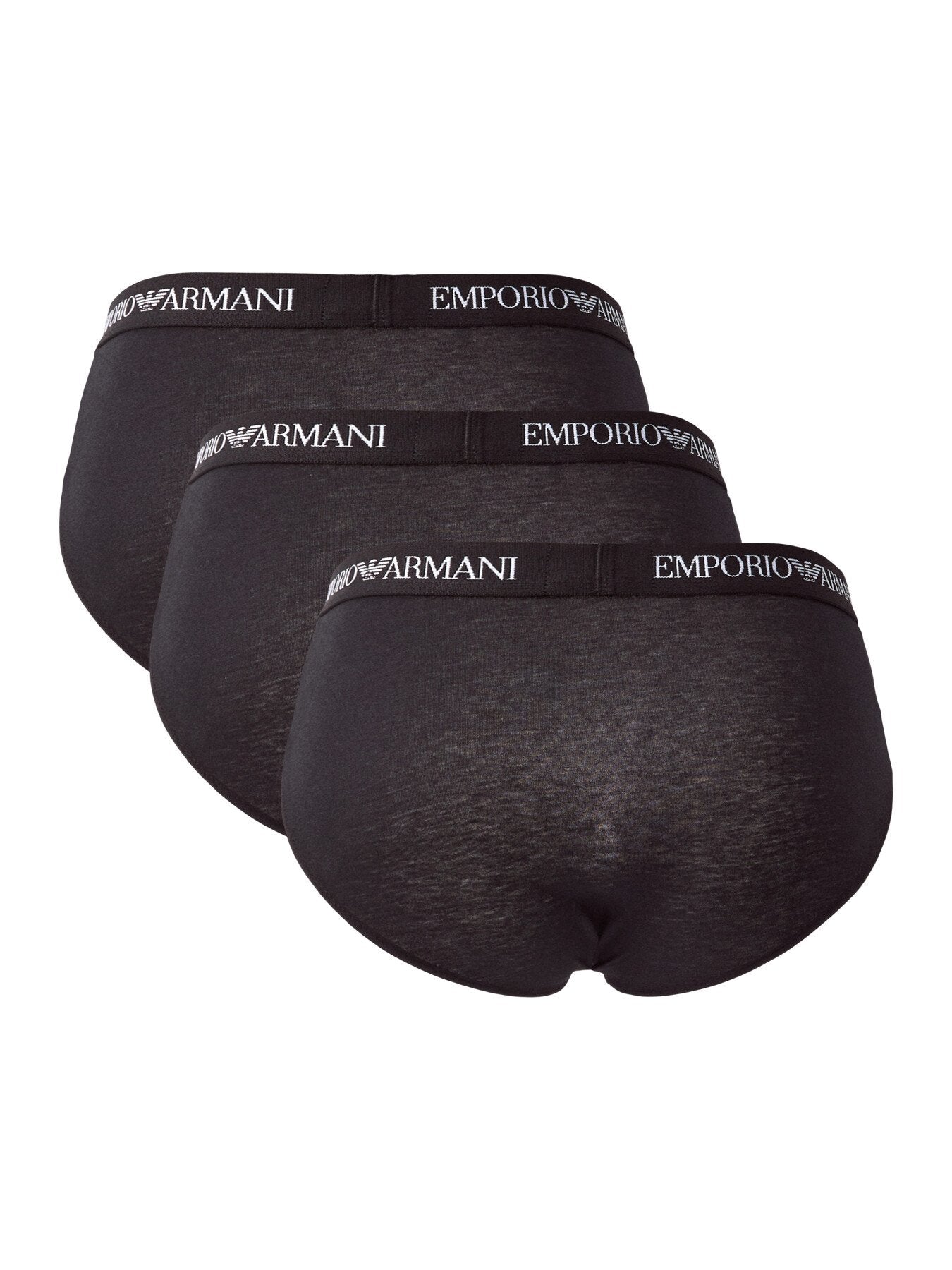 Three Pack Cotton Hip Briefs