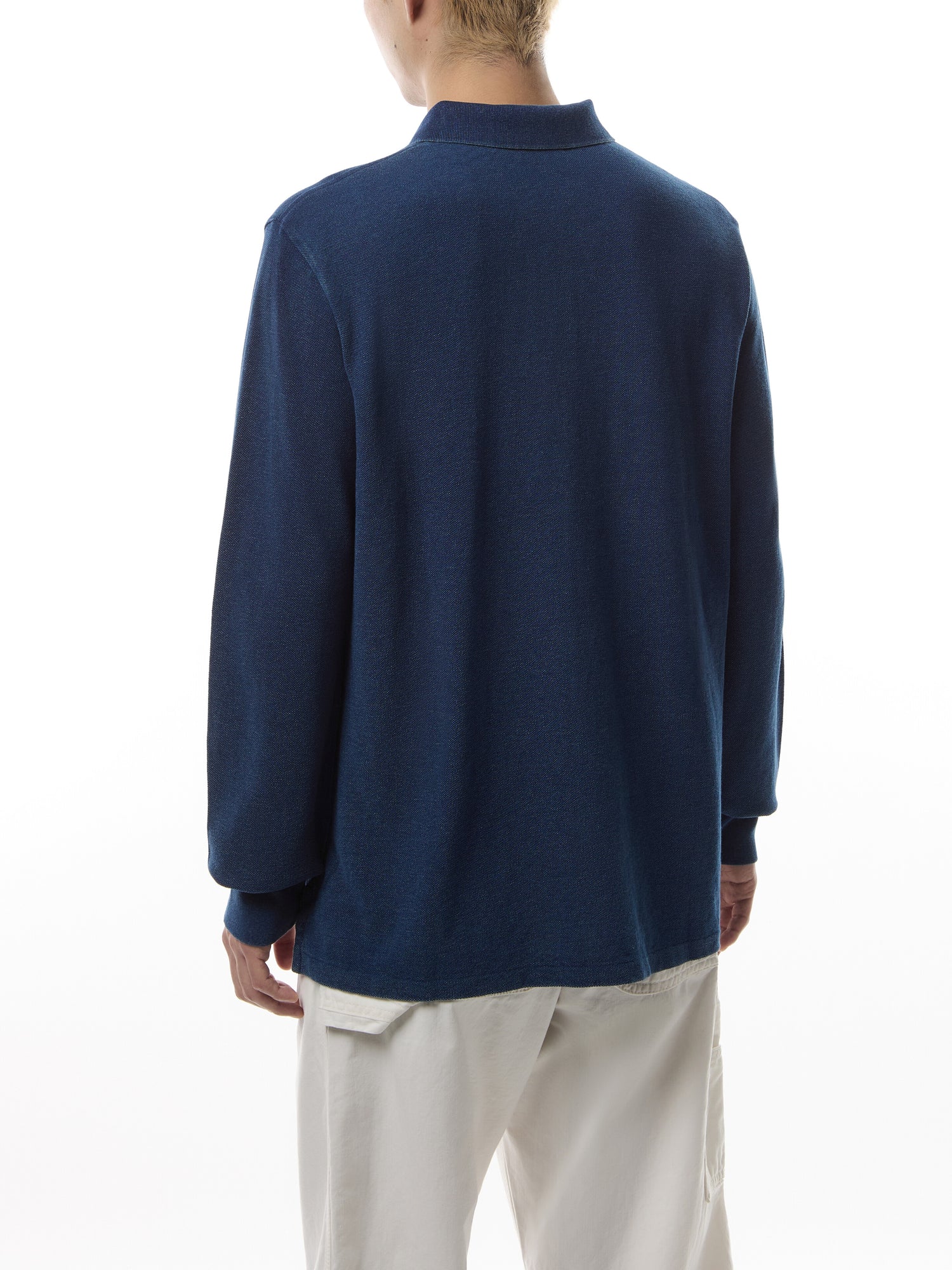 Custom Slim Fit Longsleeve Polo Top