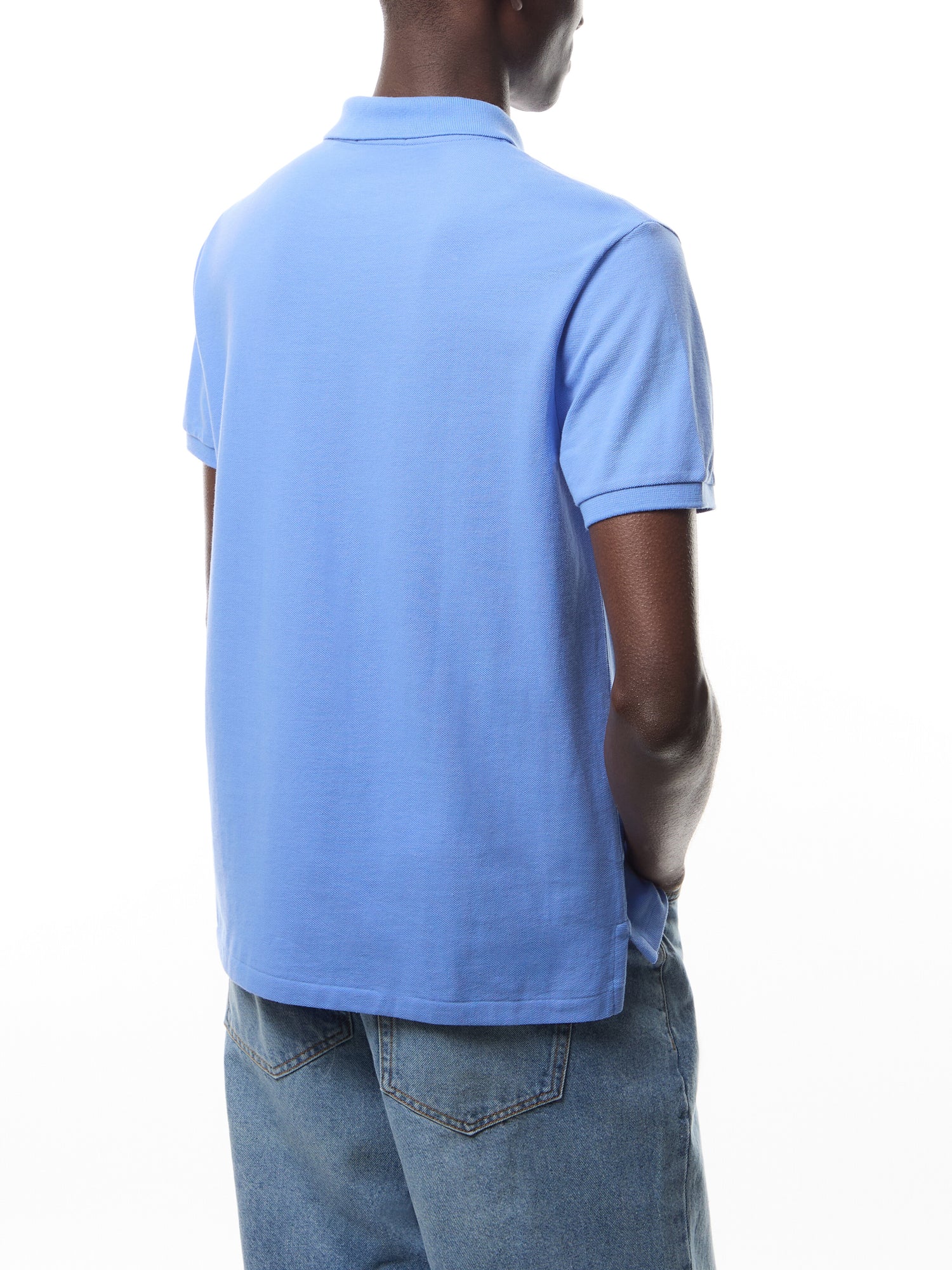 Mesh Slim Fit Polo Shirt