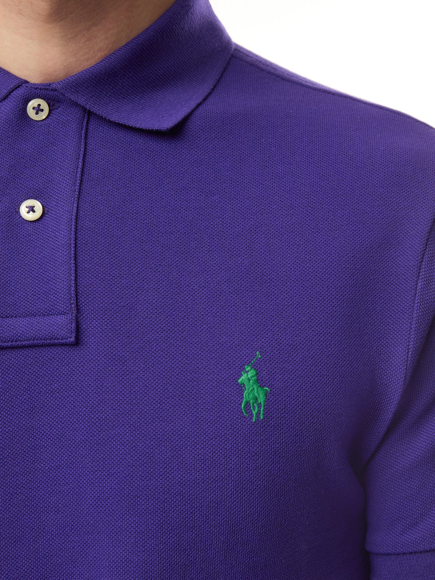 Mesh Slim Fit Polo Shirt