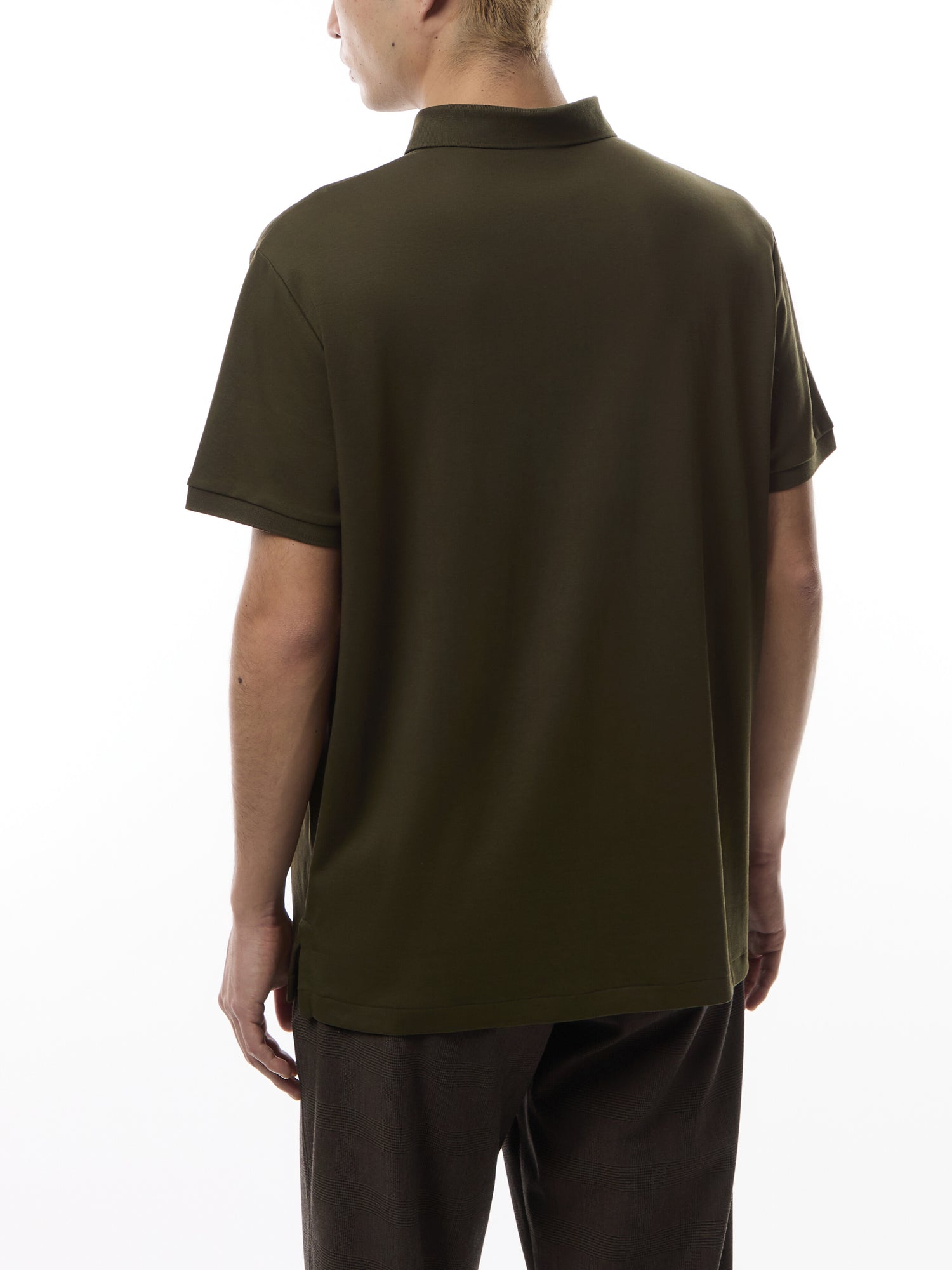 Pima Plain Polo Top