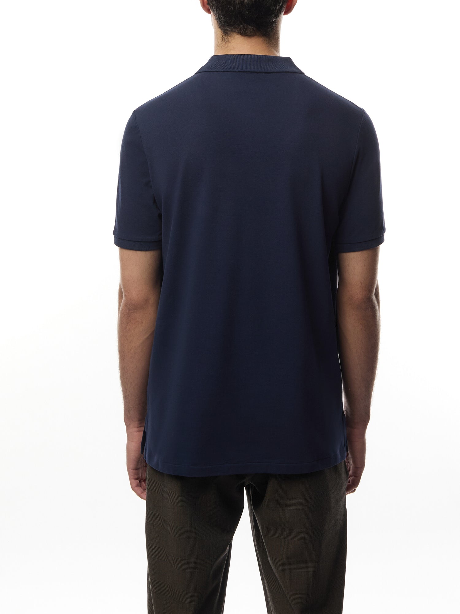 Riviera Classic Fit Stretch Mesh Polo Shirt