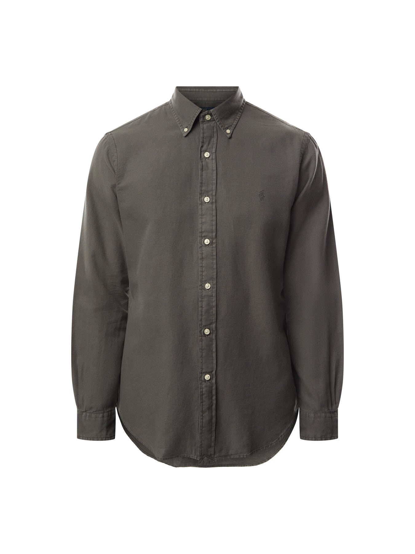 Custom Fit Garment Dyed Dobby Shirt
