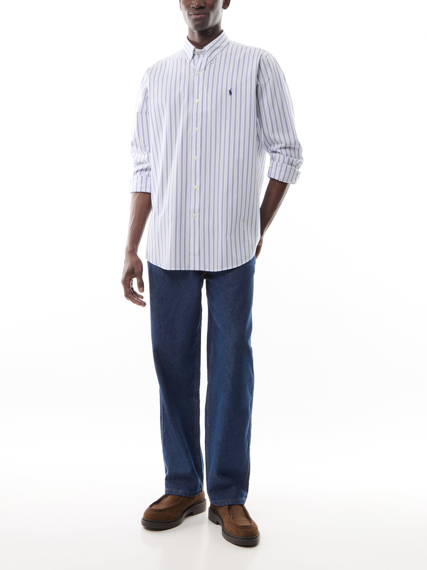 Custom Fit Plaid Performance Shirt