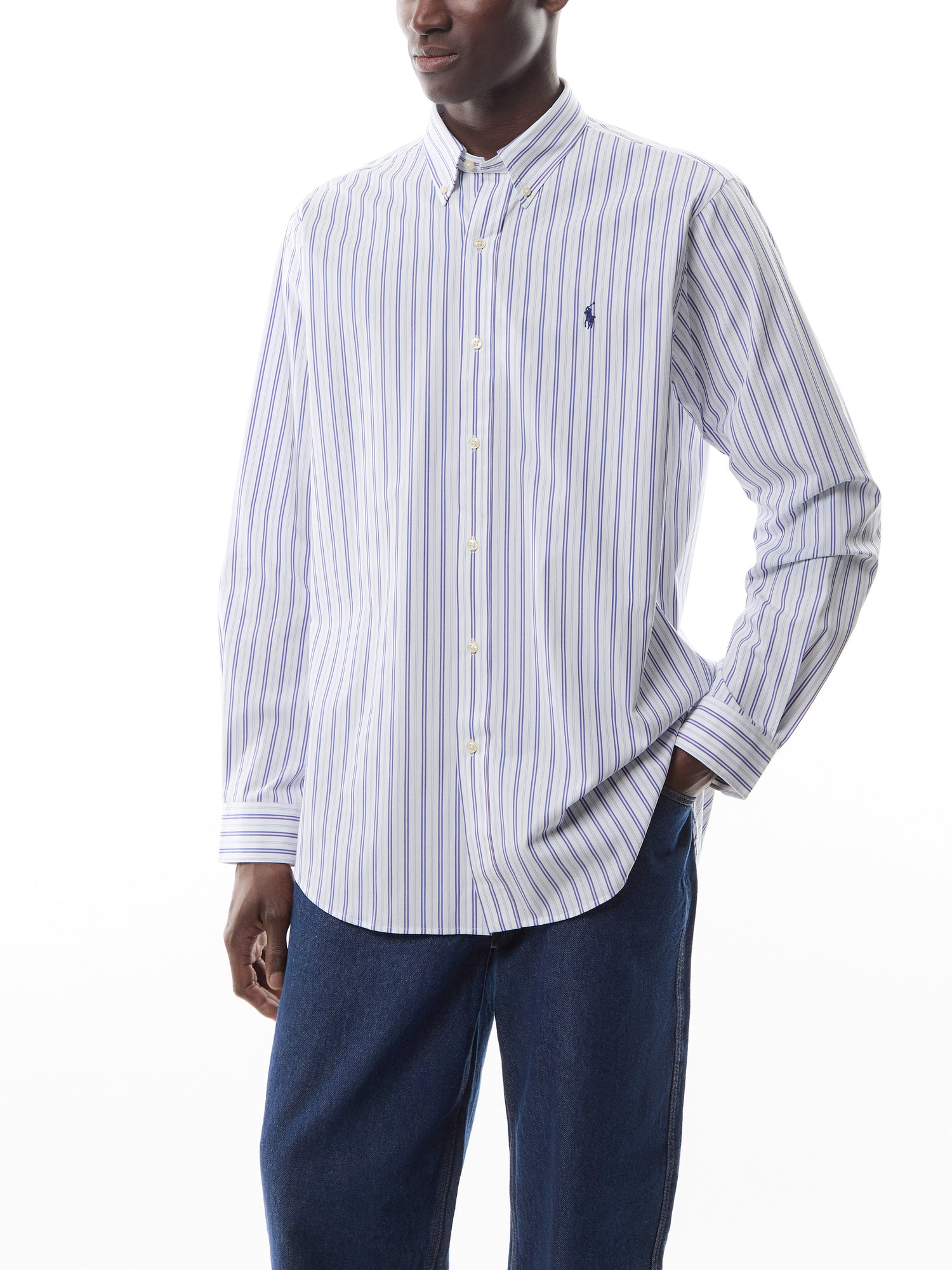 Custom Fit Plaid Performance Shirt