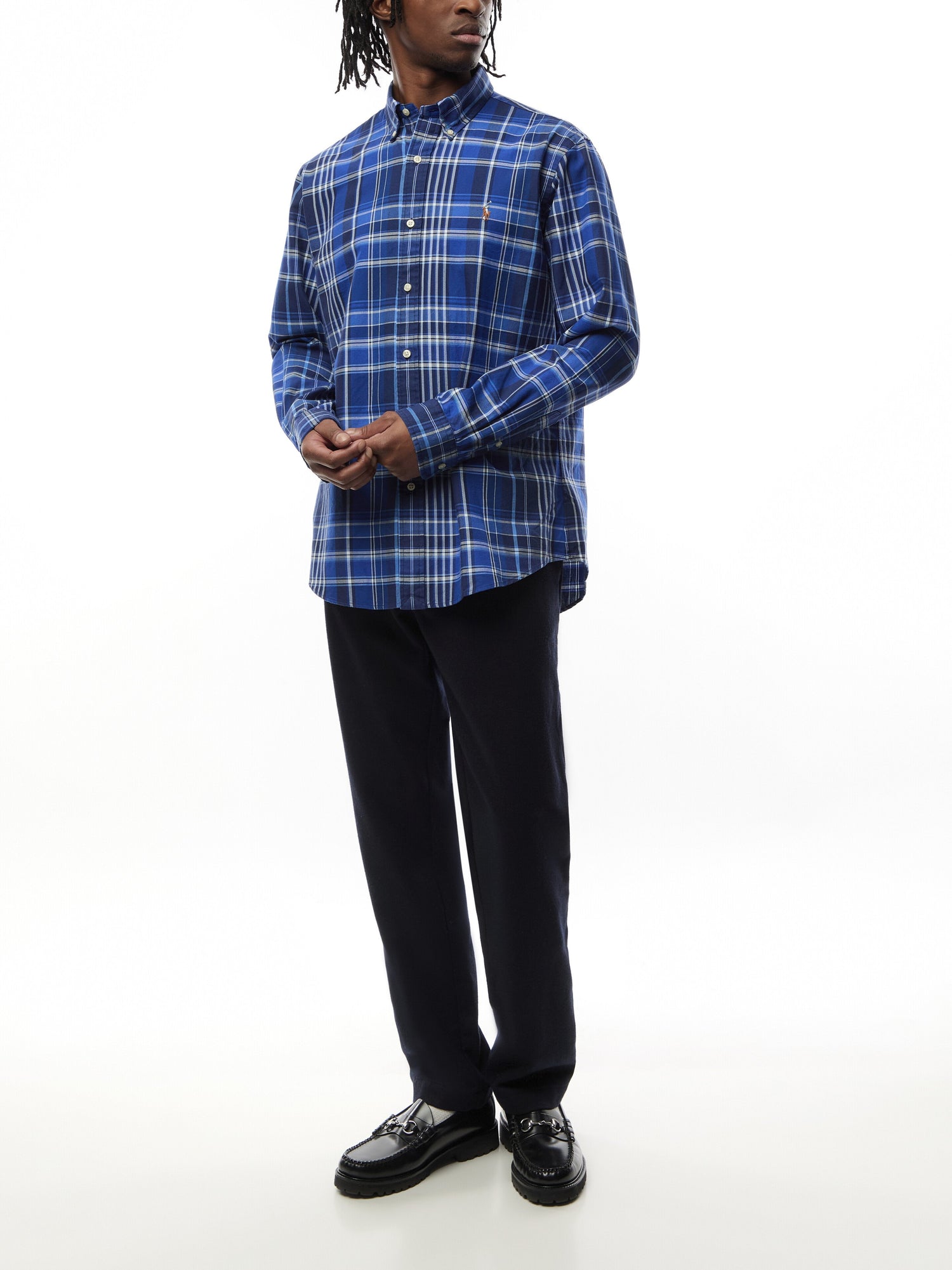 Custom Fit Oxford Check Shirt