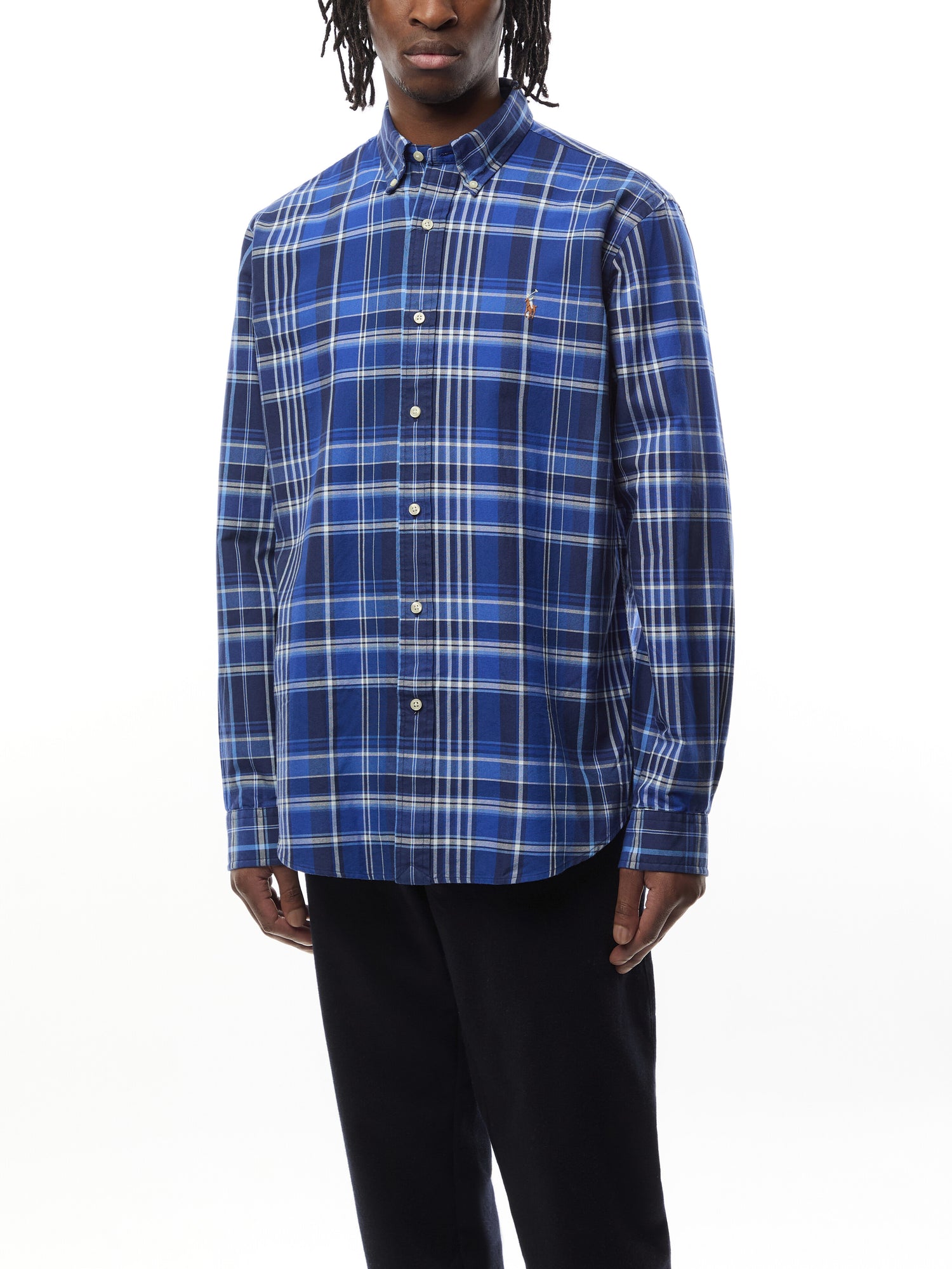 Custom Fit Oxford Check Shirt