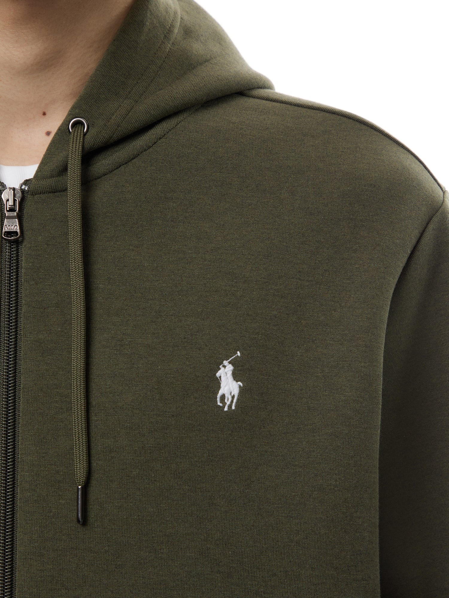 Double Knit Zip Through Hoodie