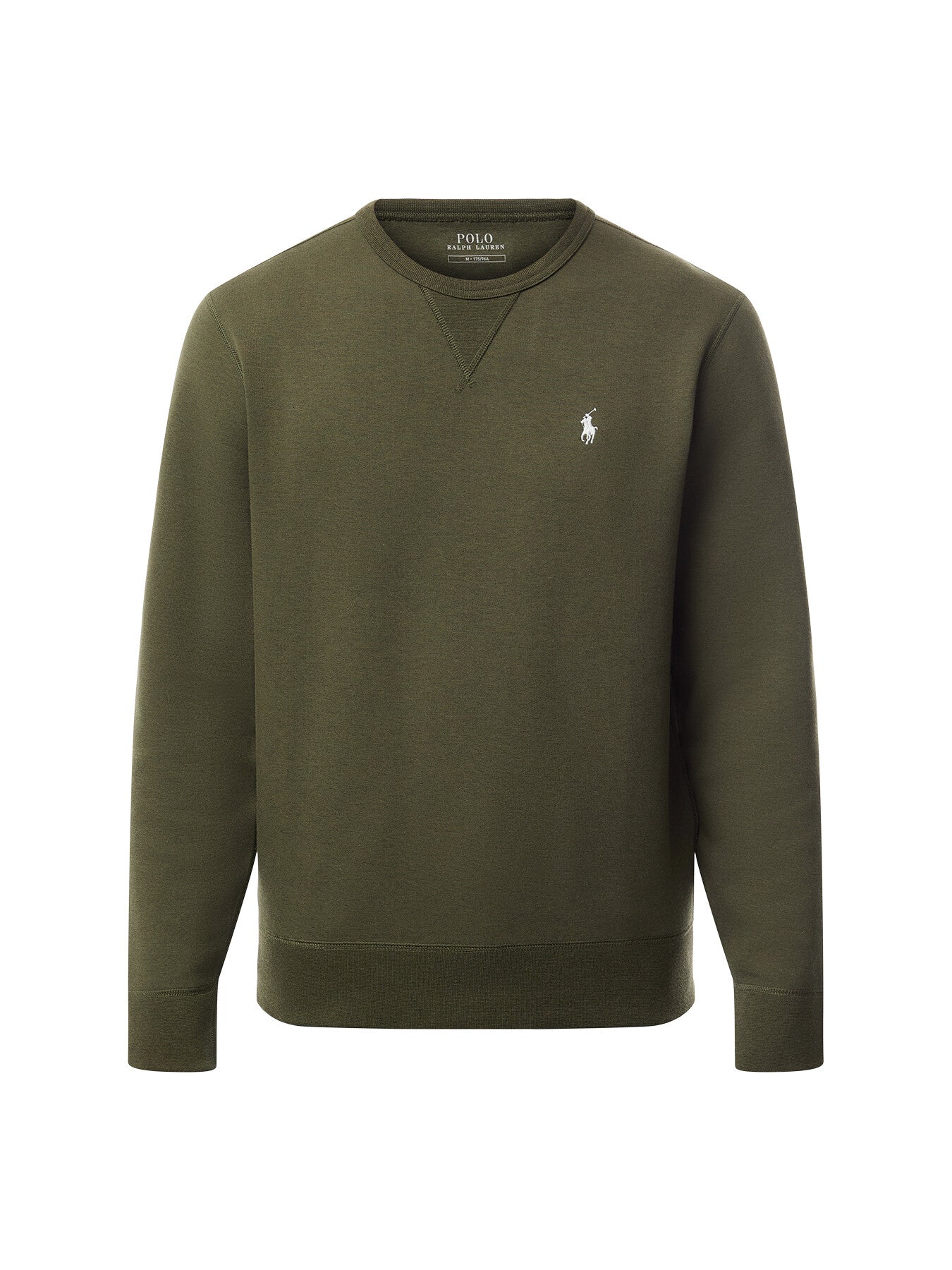 Logo Embroidered Double Knit Sweatshirt