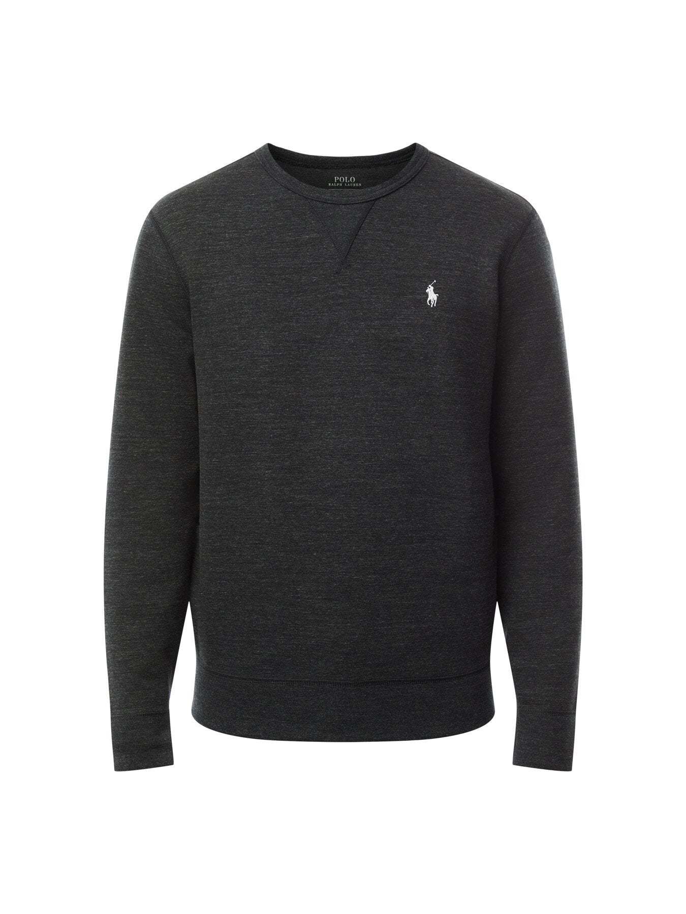 Logo Embroidered Double Knit Sweatshirt