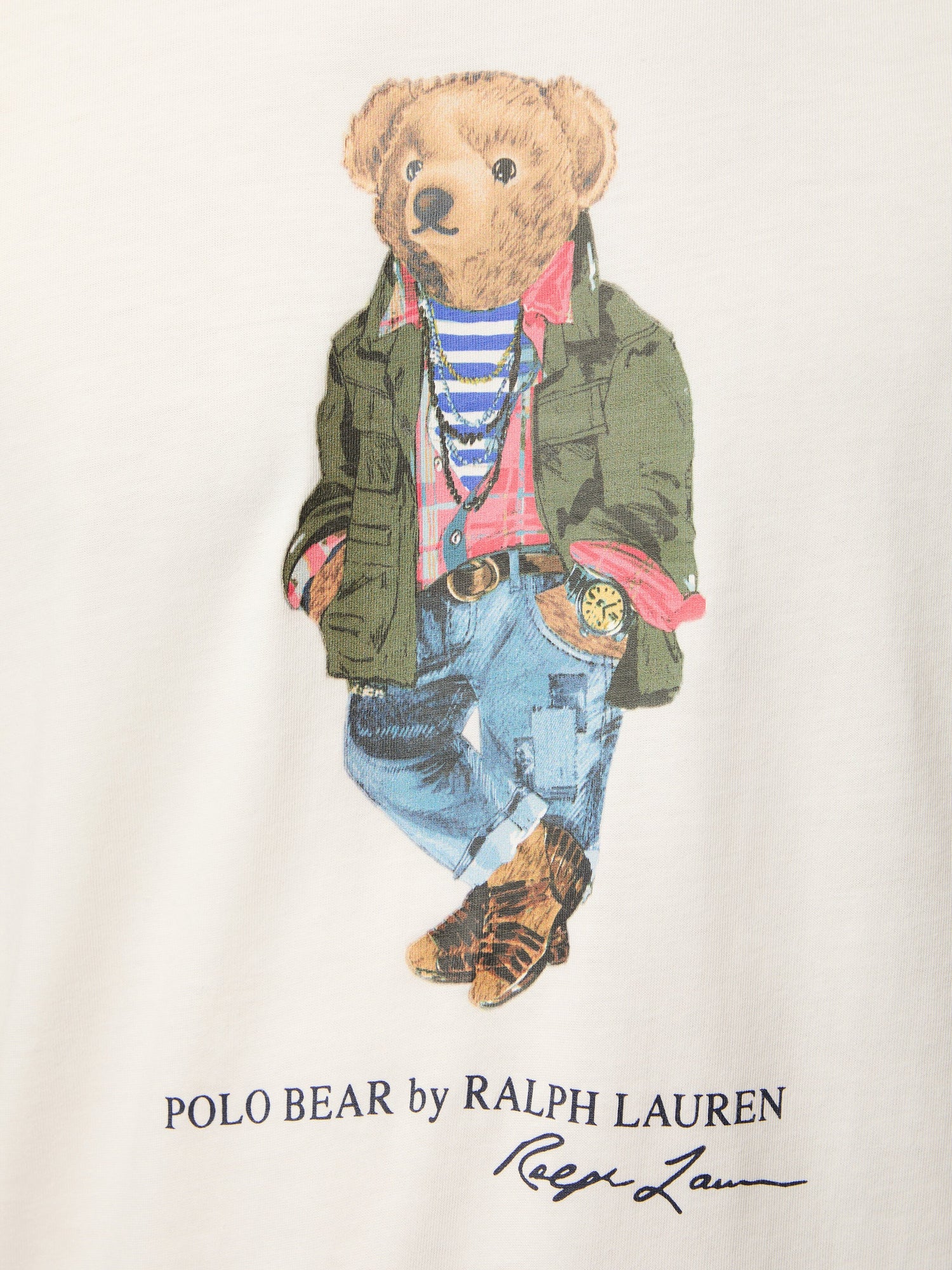 Classic Fit Polo Bear Jersey T-Shirt - Main Image