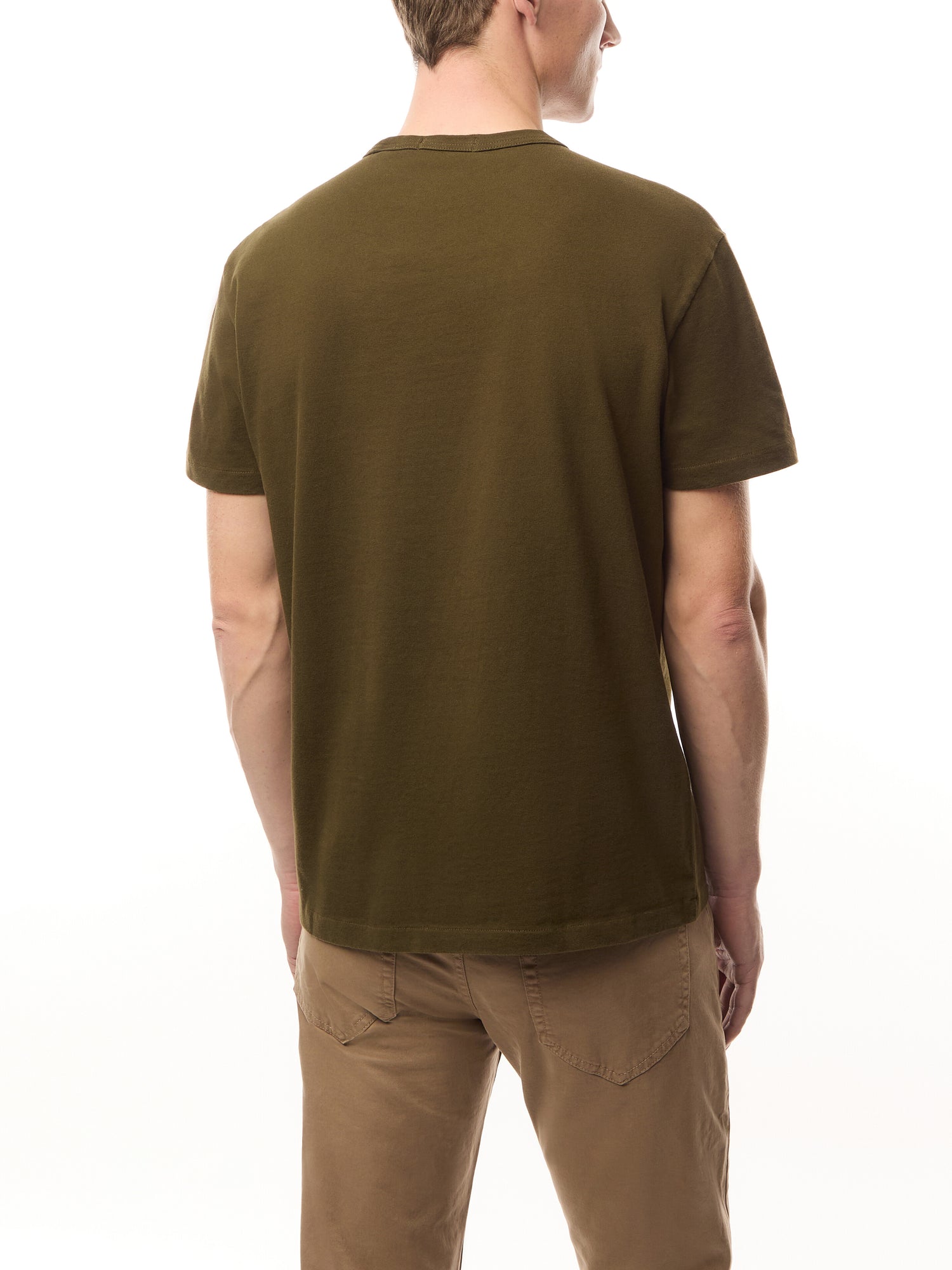 Classic Fit Jersey Crewneck T-Shirt