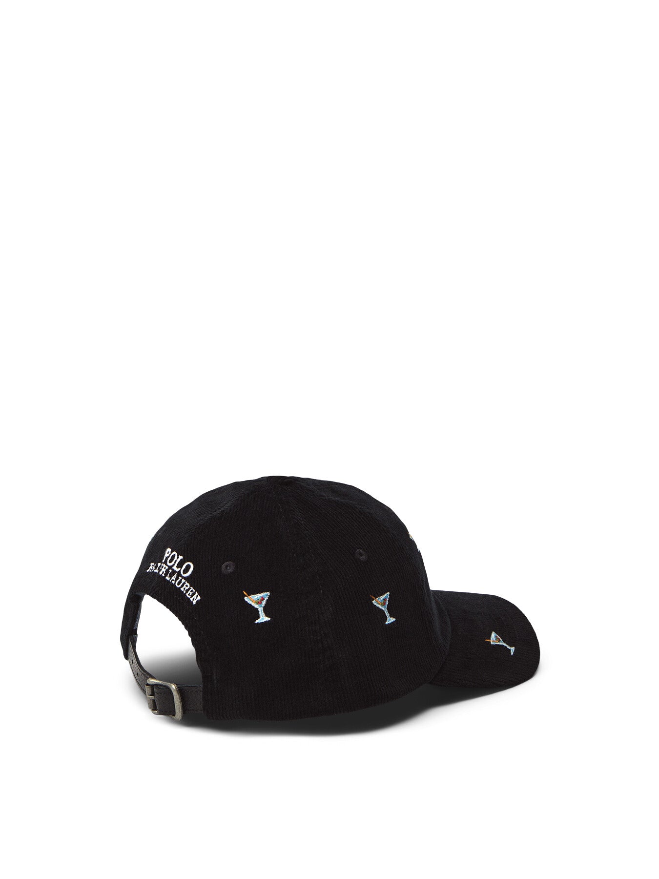 Embroidered Corduroy Ball Cap