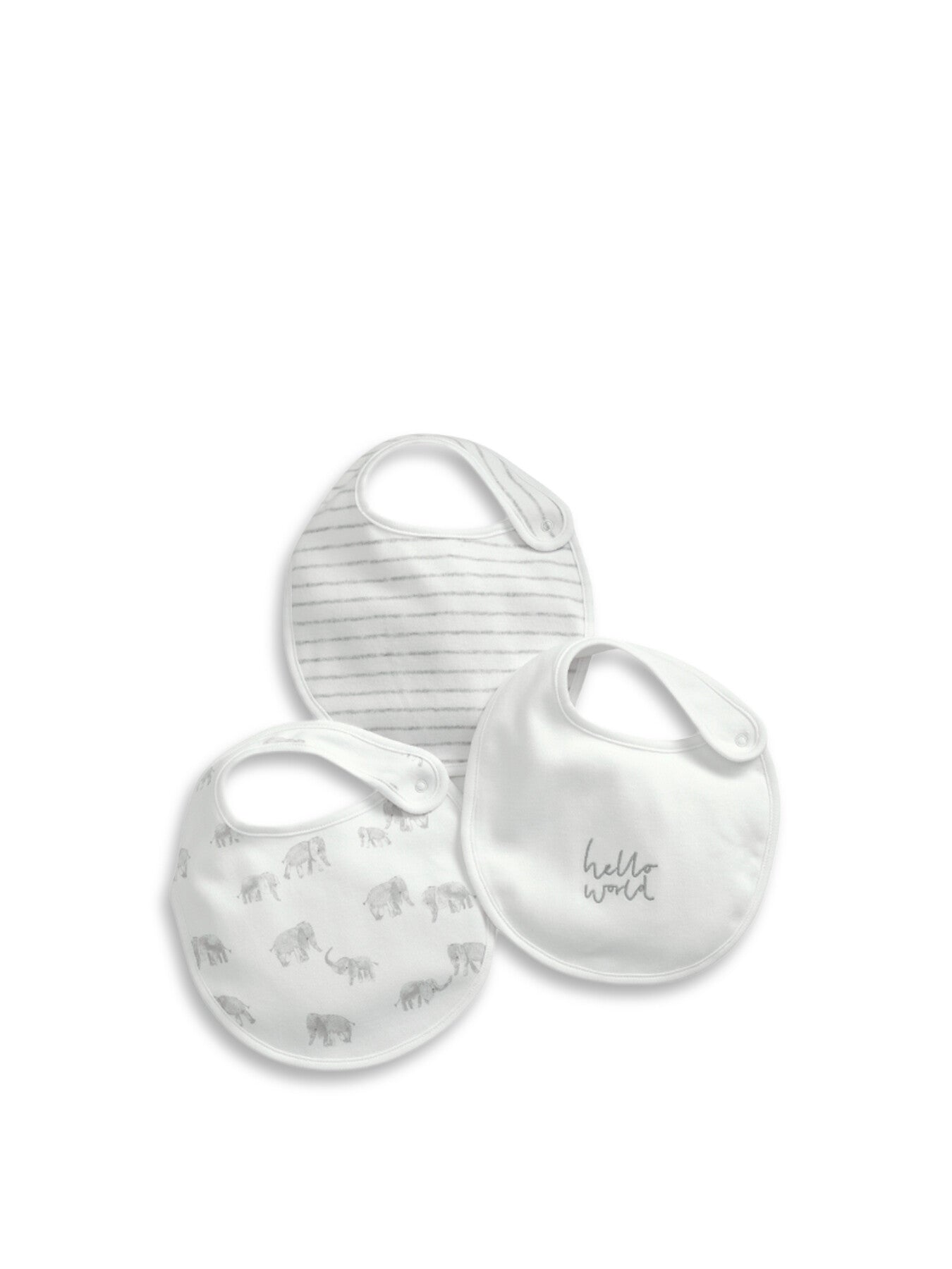 Elephant Bib 3 Pack