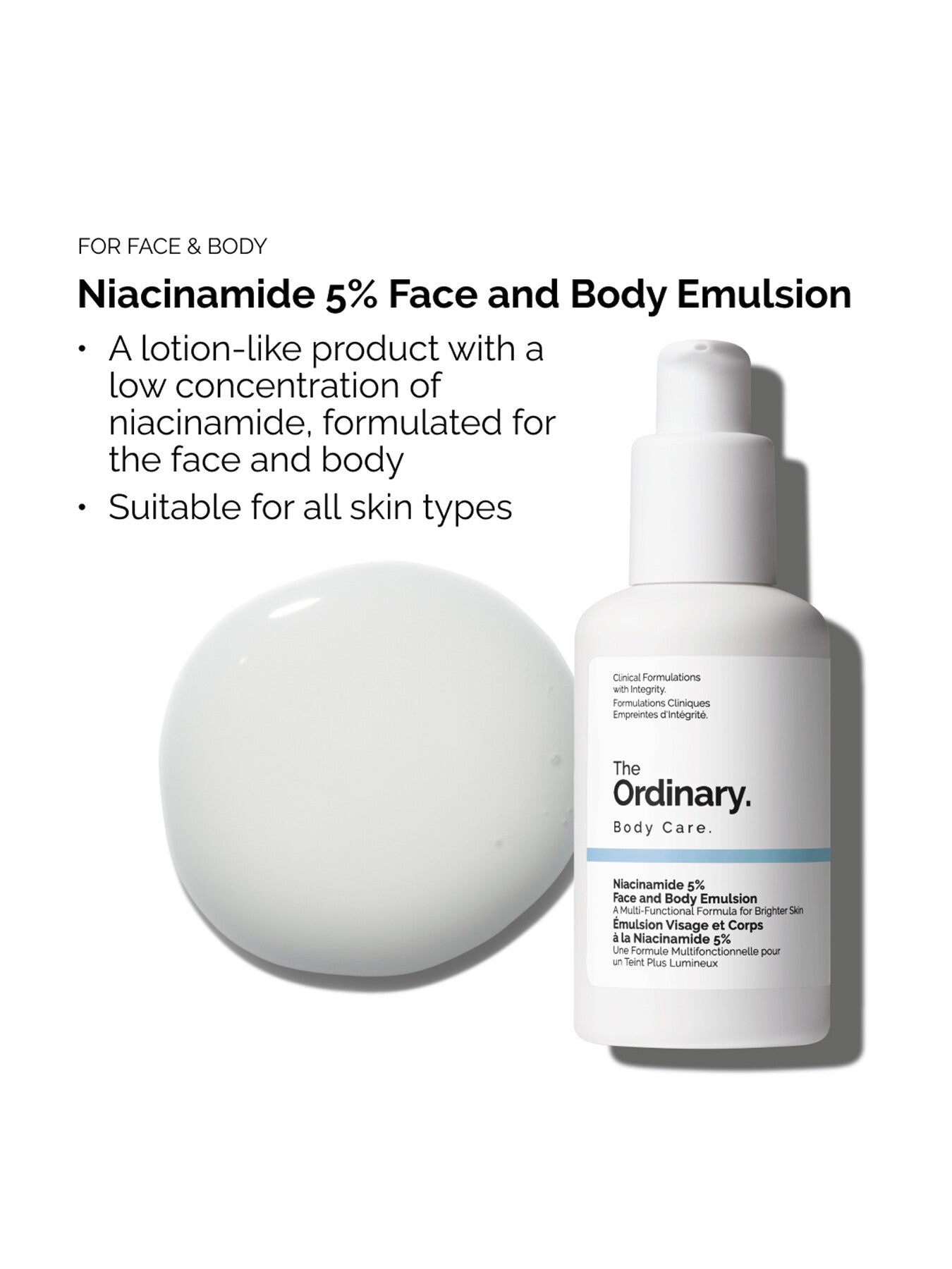 Niacinamide 5 Face and Body Emulsion 100ml