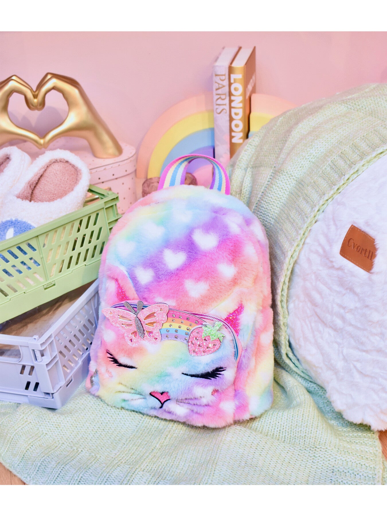 Bella Butterfly Strawberry Mini Backpack