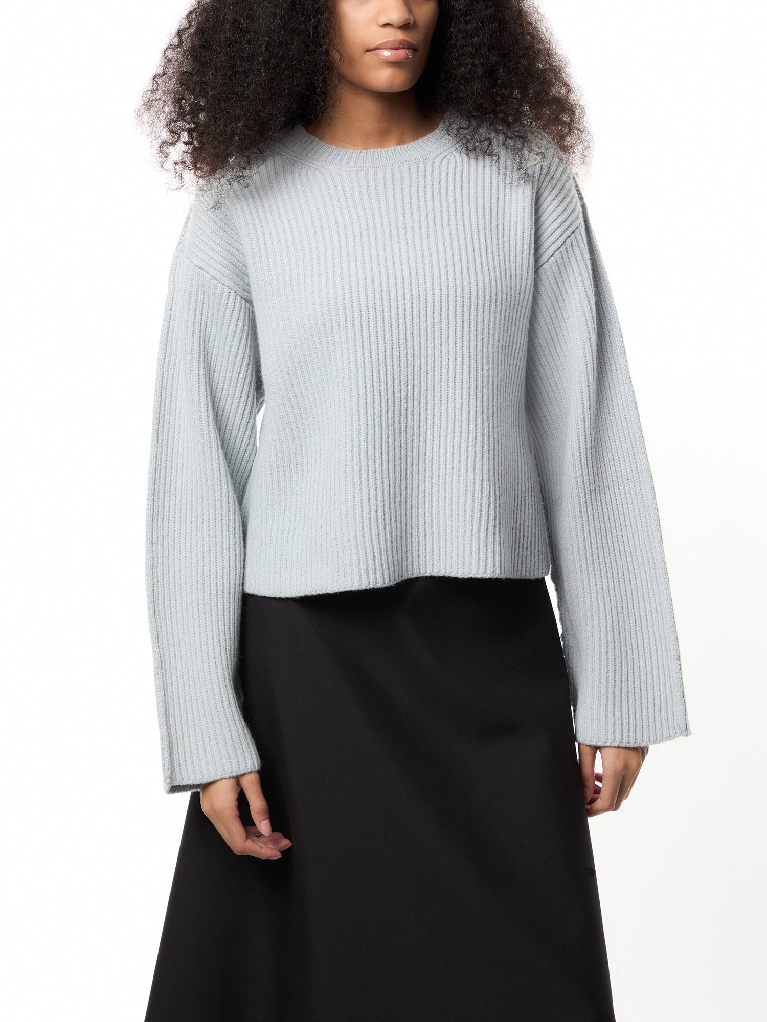 Roundneck Lined Longsleeve Sweater