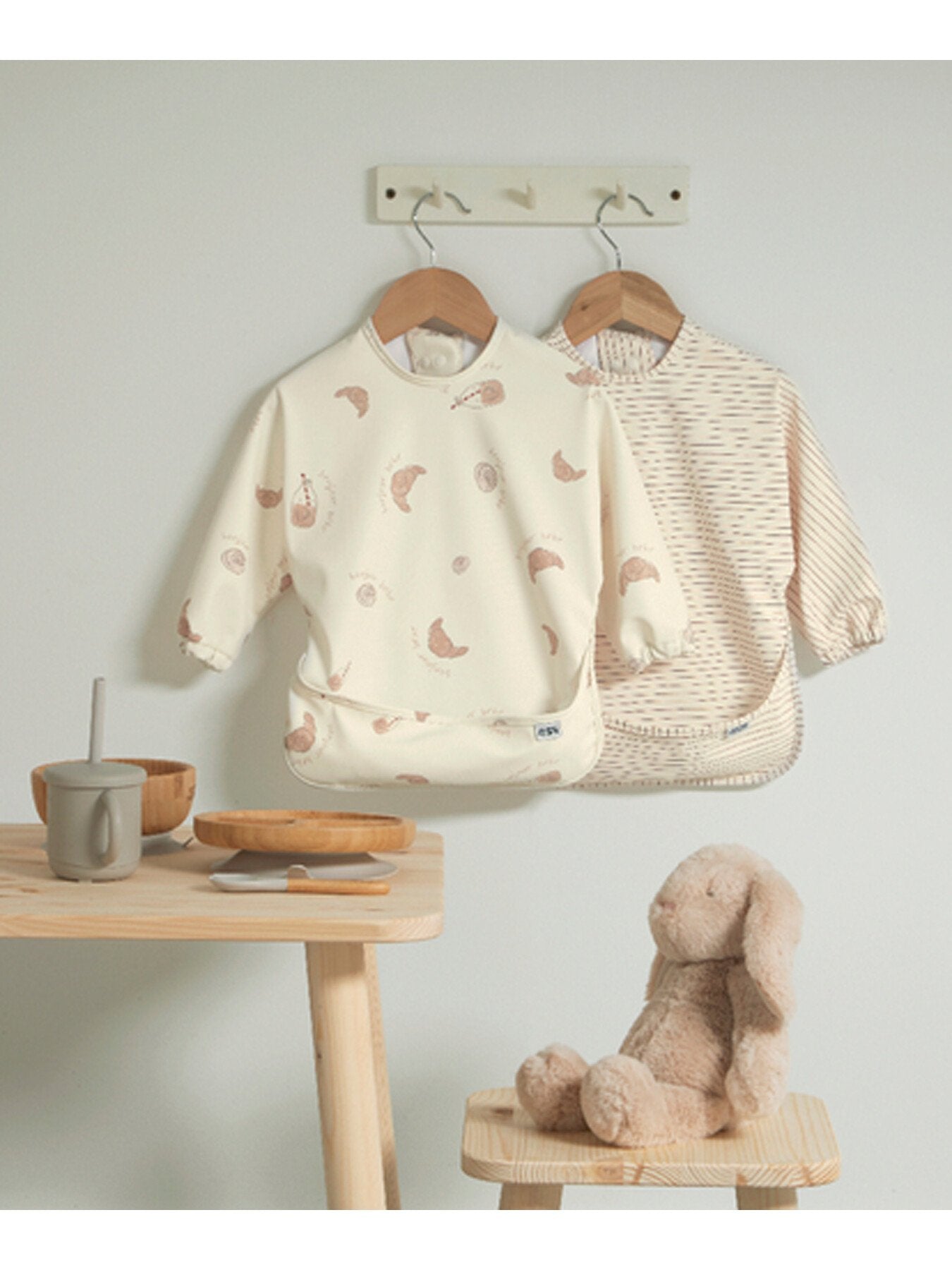 Long-sleeved Bibs 2 Pack – Bonjour Bebe