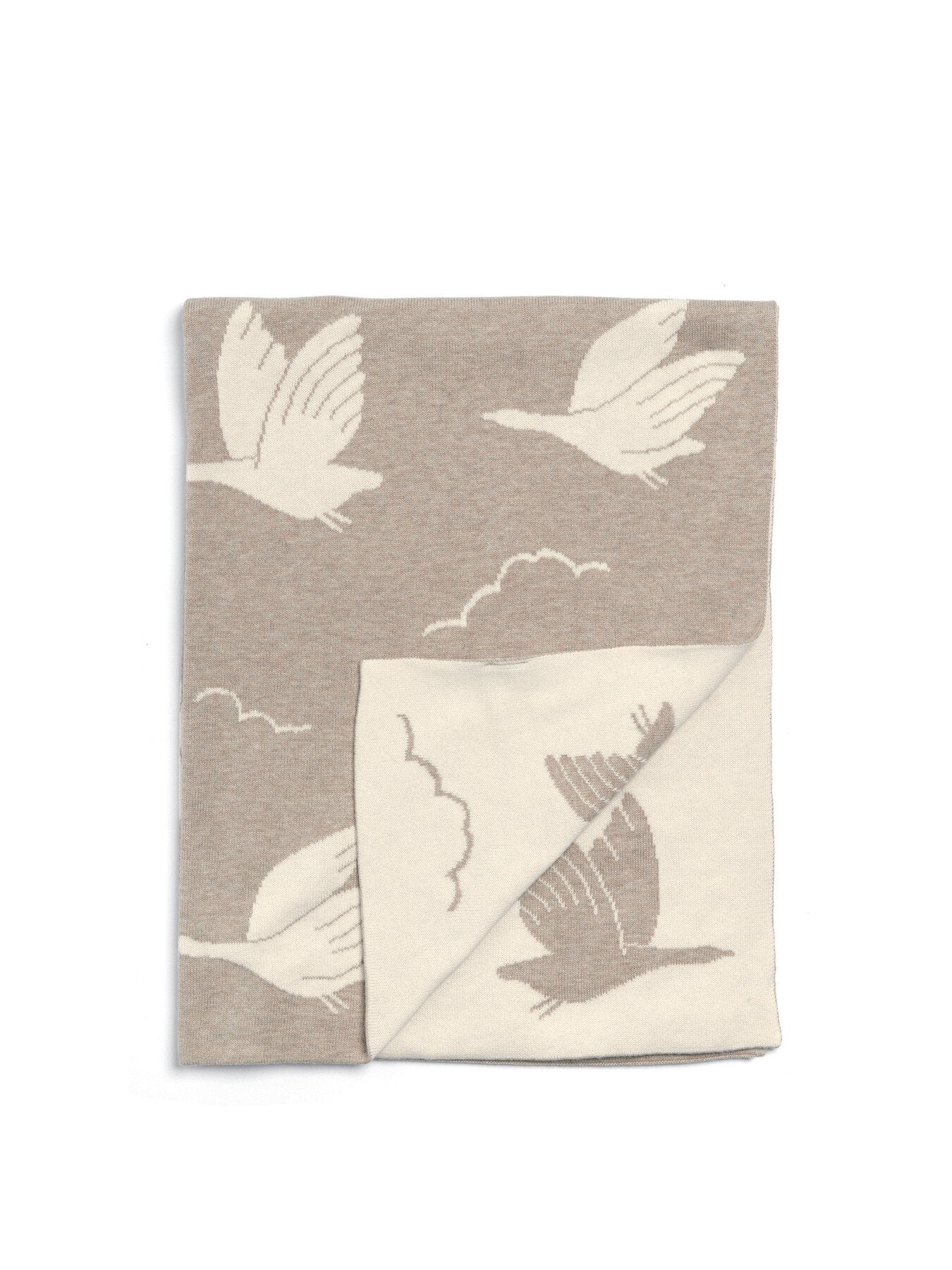 Welcome to the World Duckling Knitted Blanket