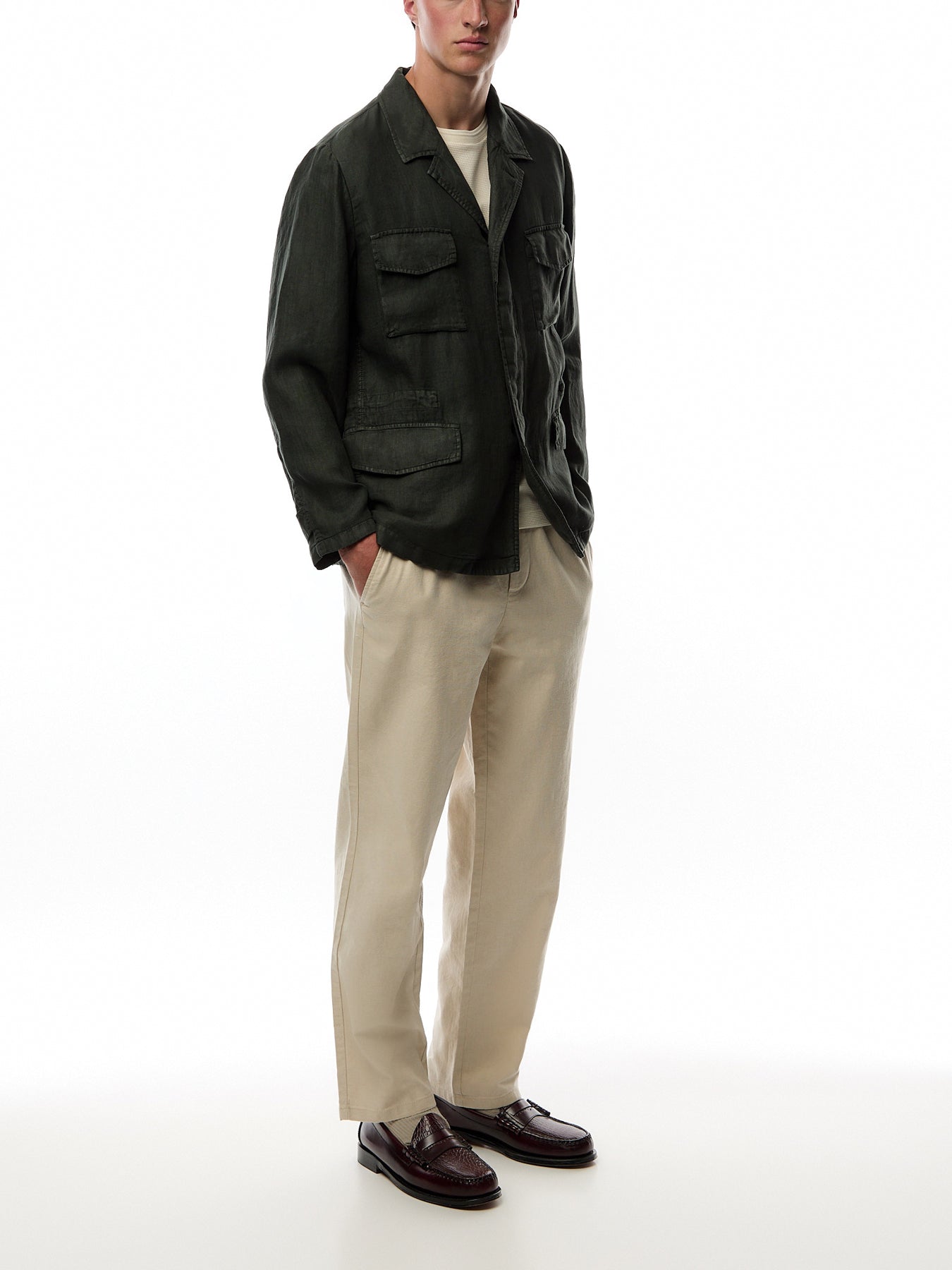 Linen Field Jacket