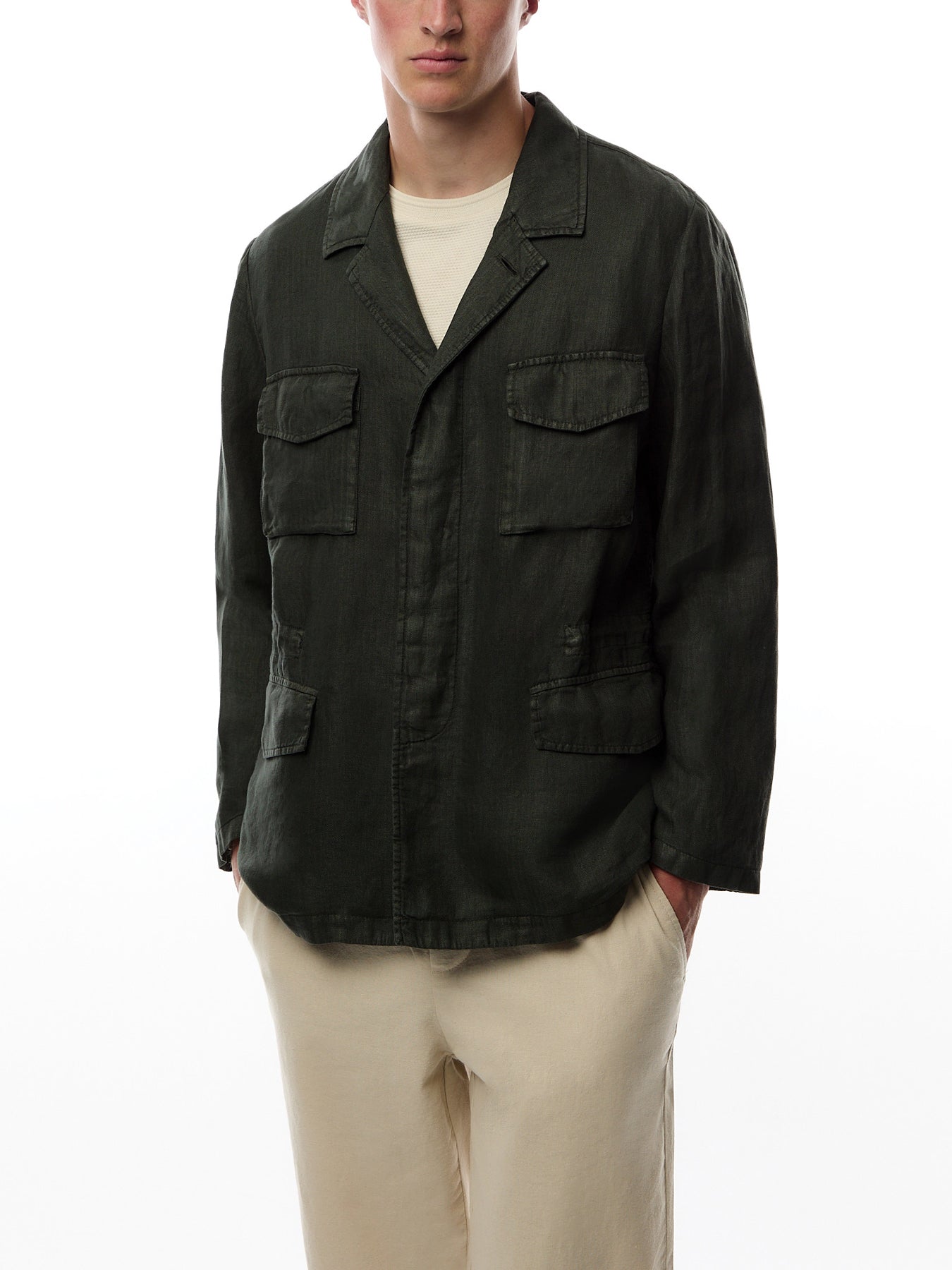 Linen Field Jacket