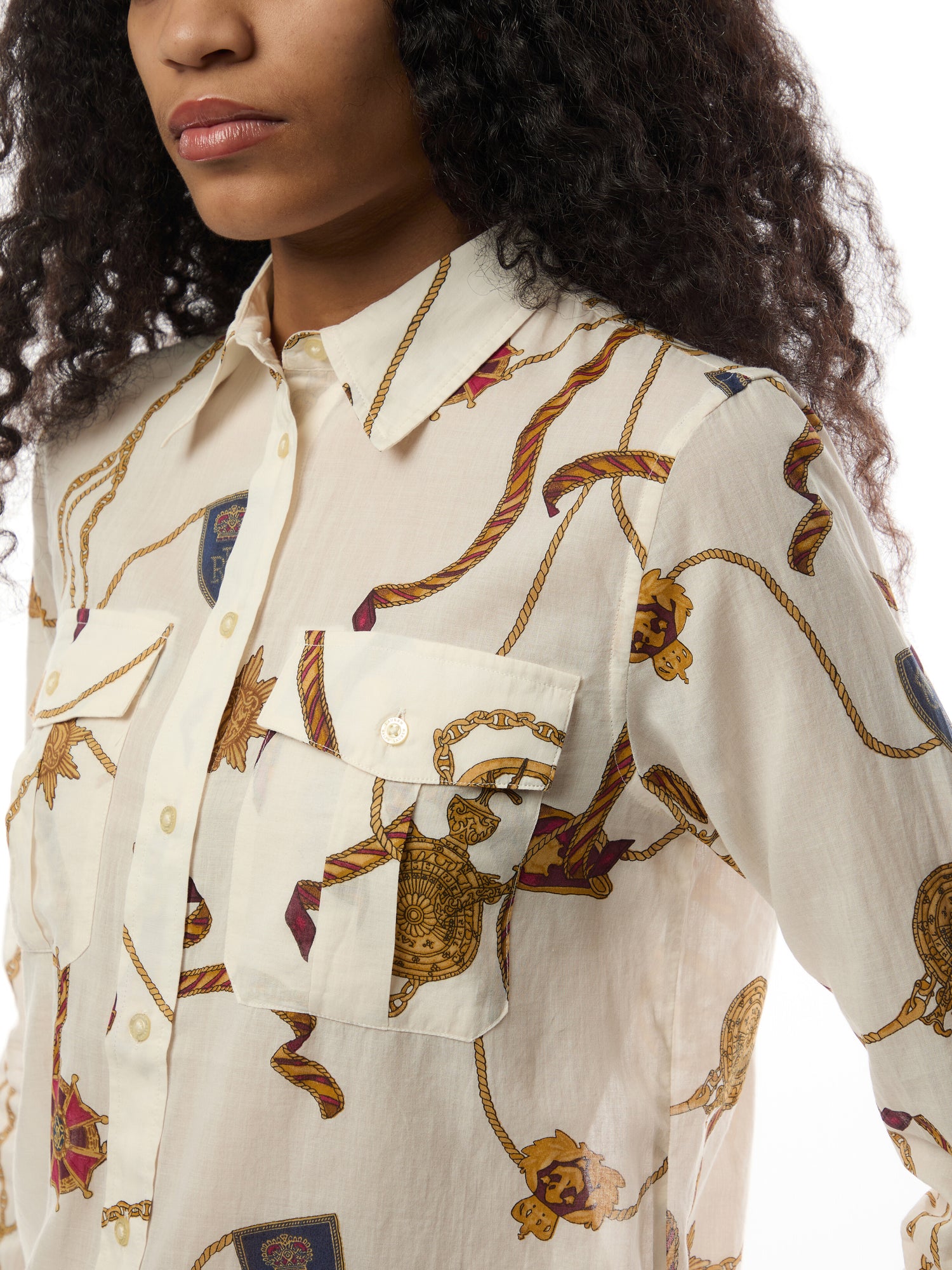 Courtenay Long Sleeve Button Front Shirt