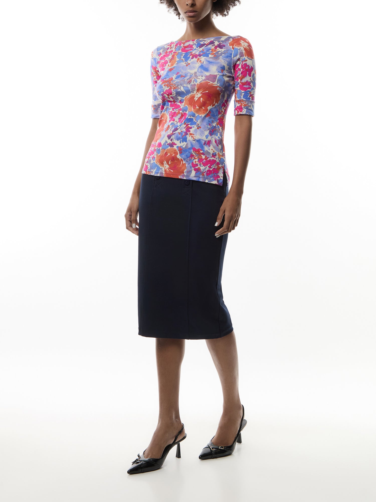 Judy Mid Sleeve T Shirt