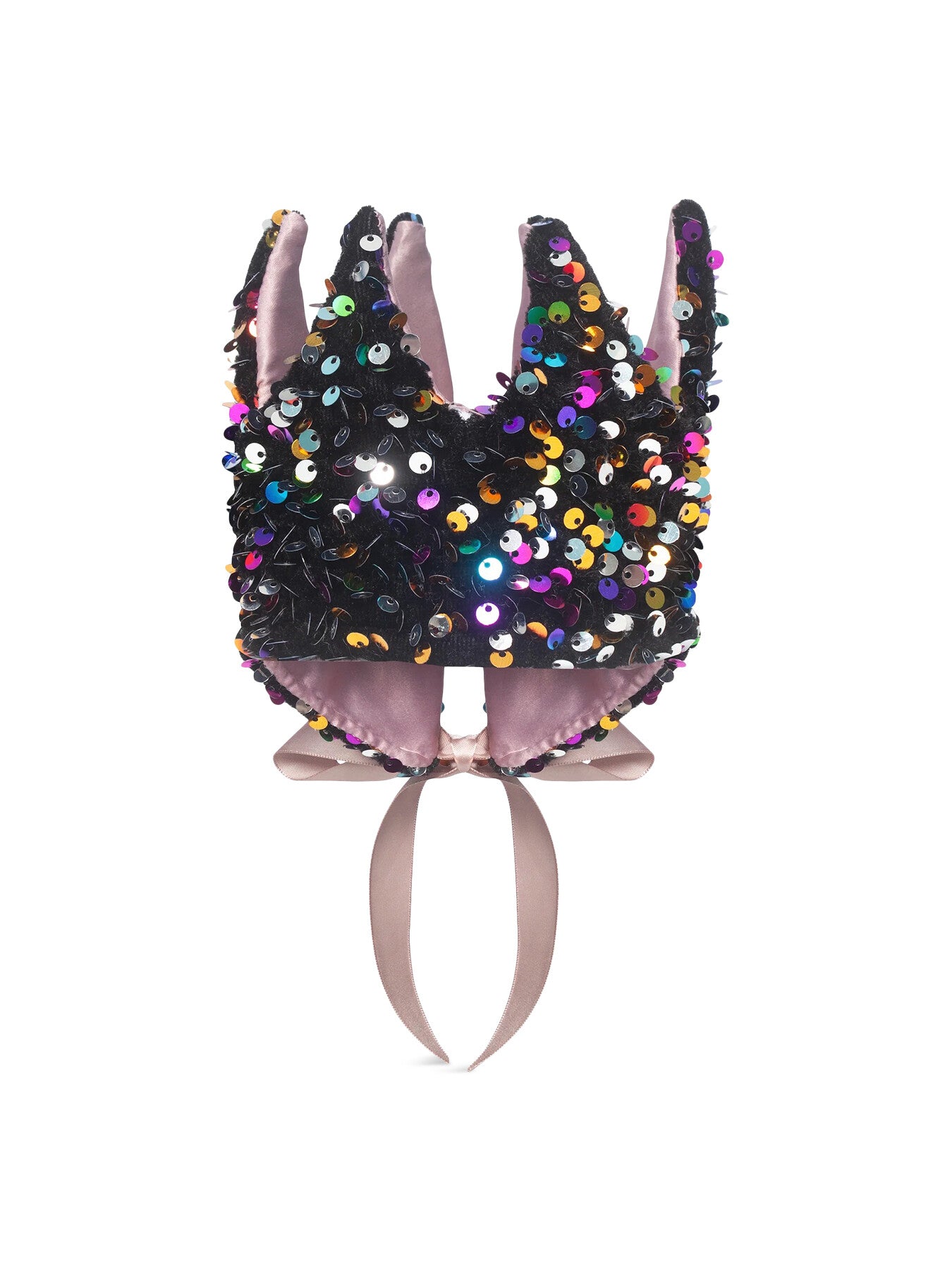 Rainbow Dazzle Sequin Crown