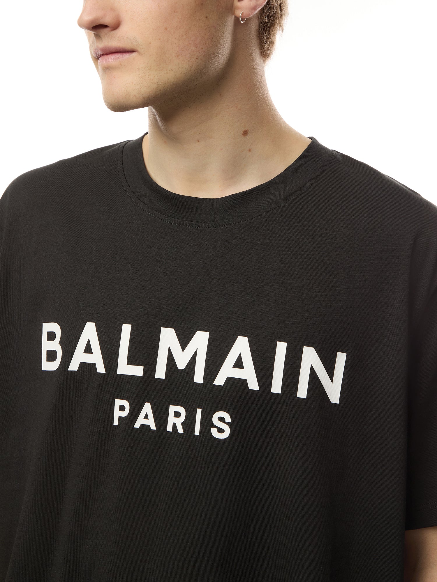 Logo Print Short Sleeve T Shirt