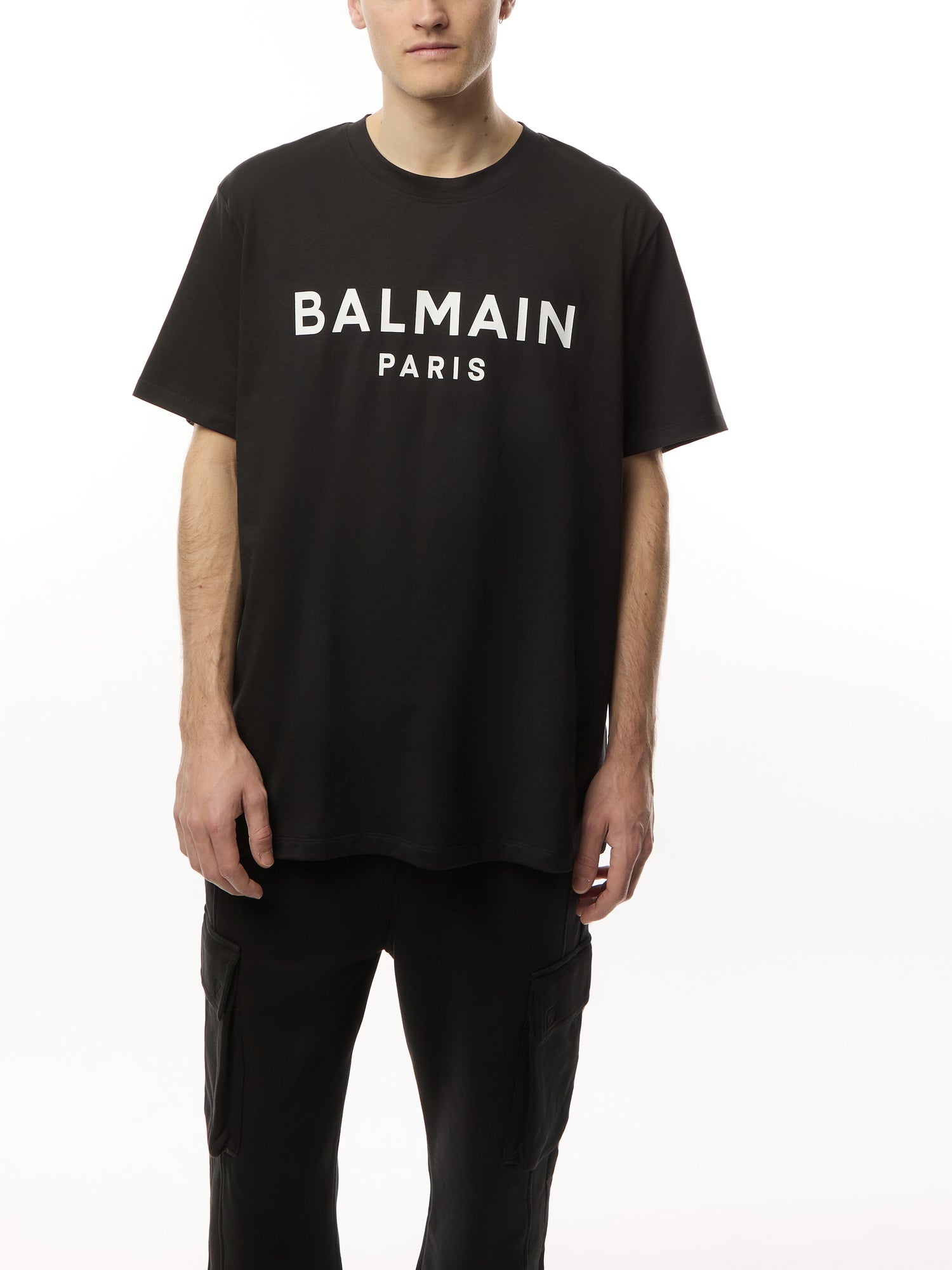 Logo Print Short Sleeve T Shirt