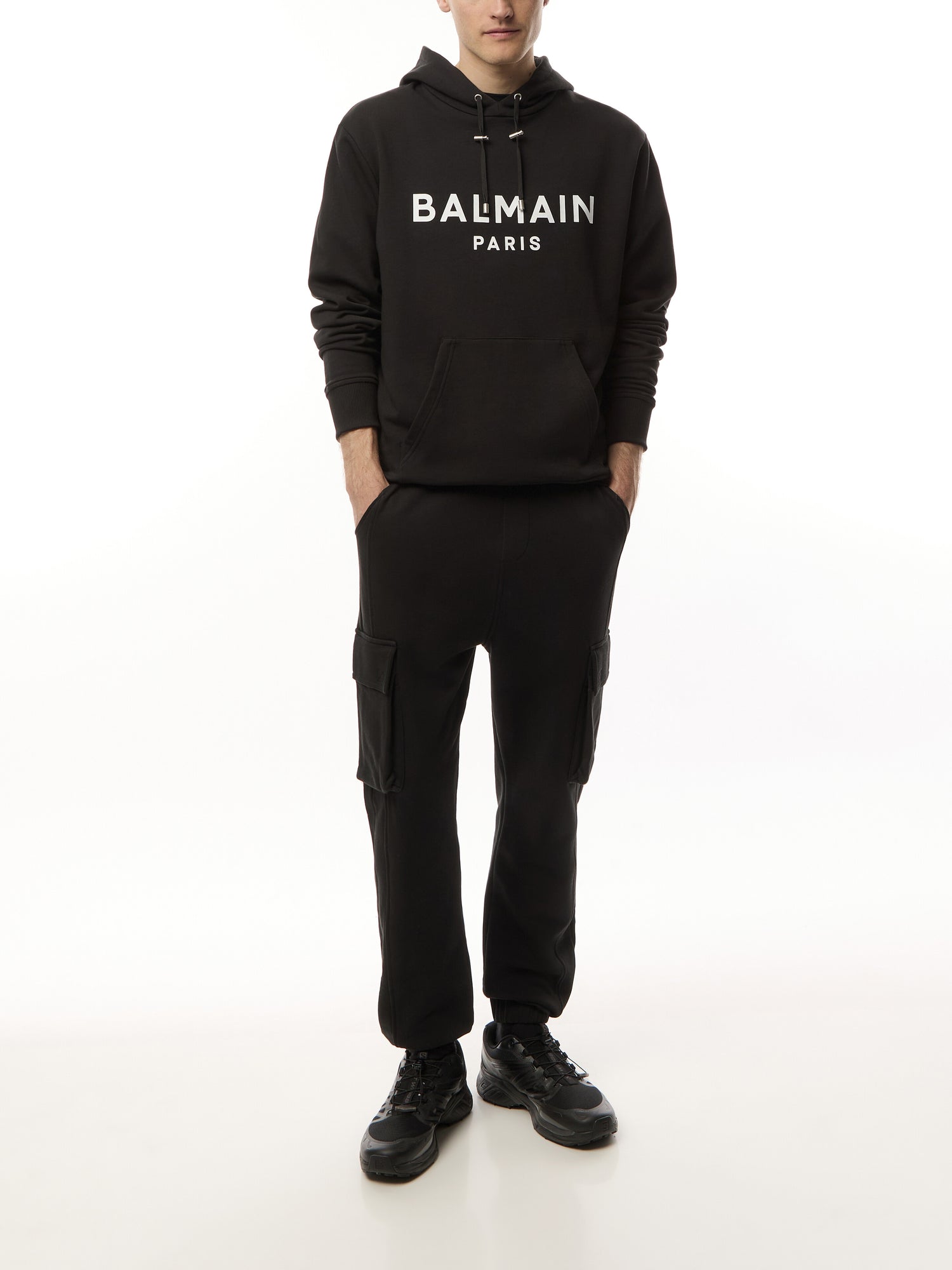 Logo Print Hoodie
