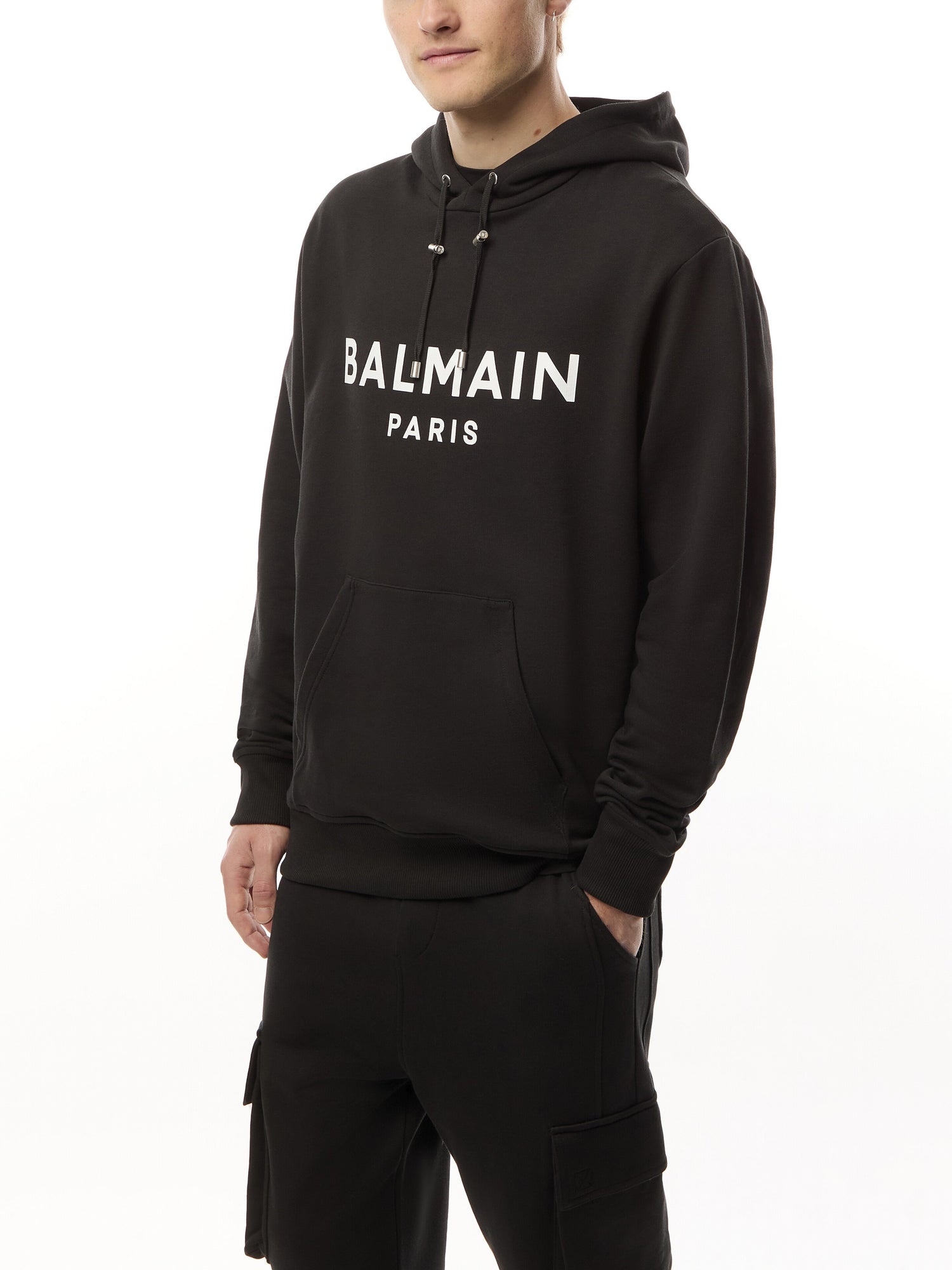 Logo Print Hoodie