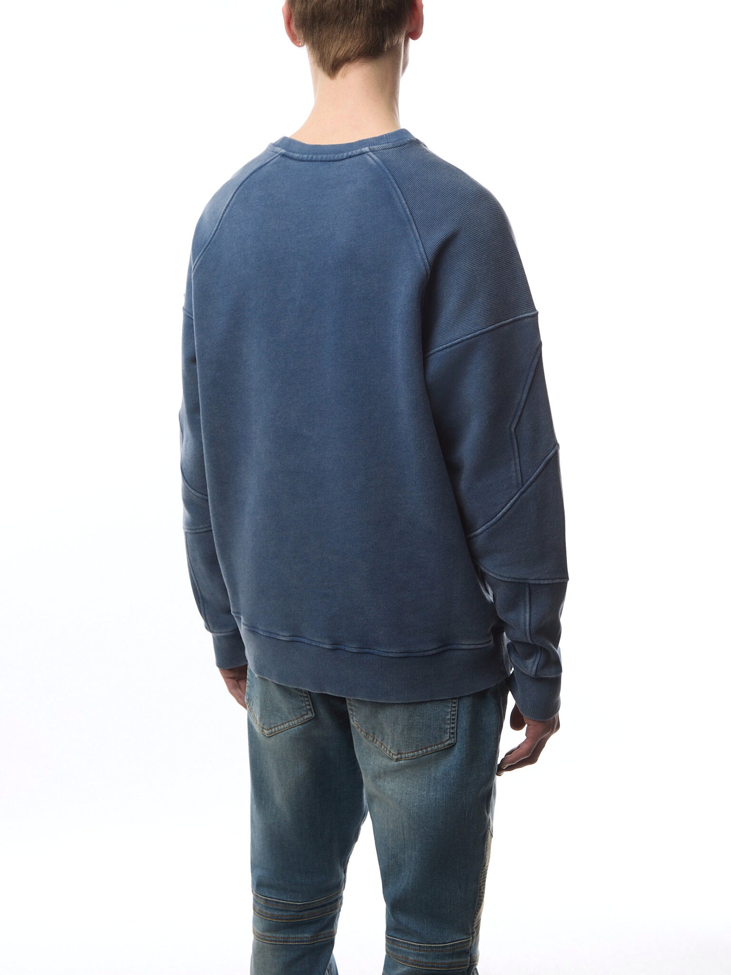 Ribbed Big 'Coin' Sweatshirt