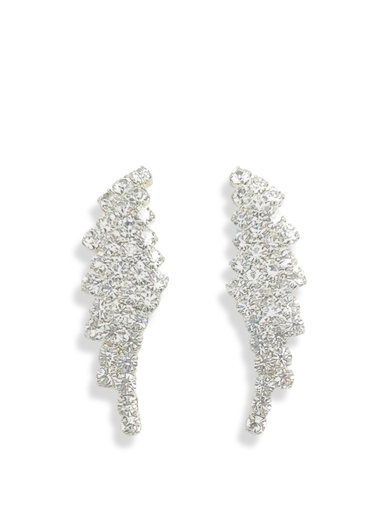 Vintage Diamante Cocktail Drop Earrings
